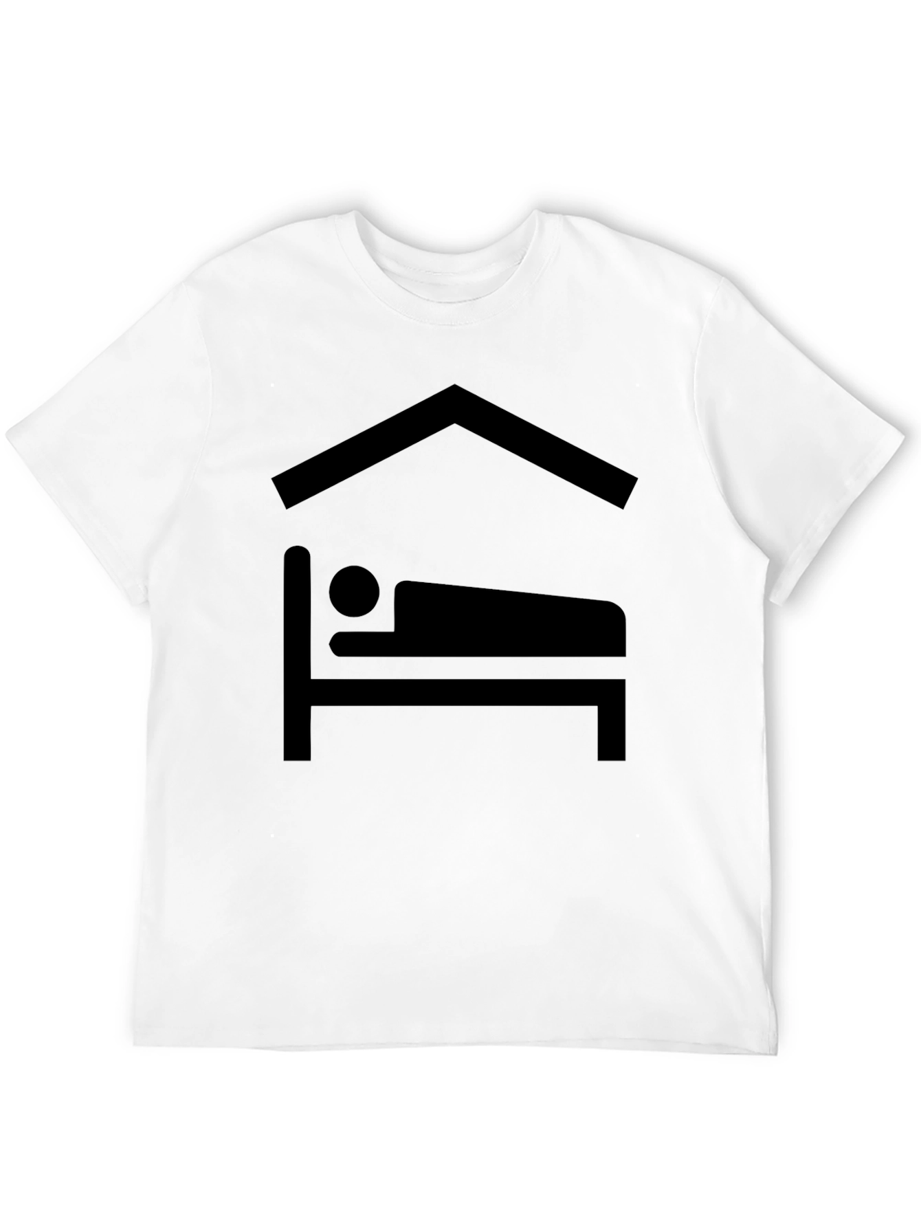 Cozy Time Black T-Shirt - Sleepy Design