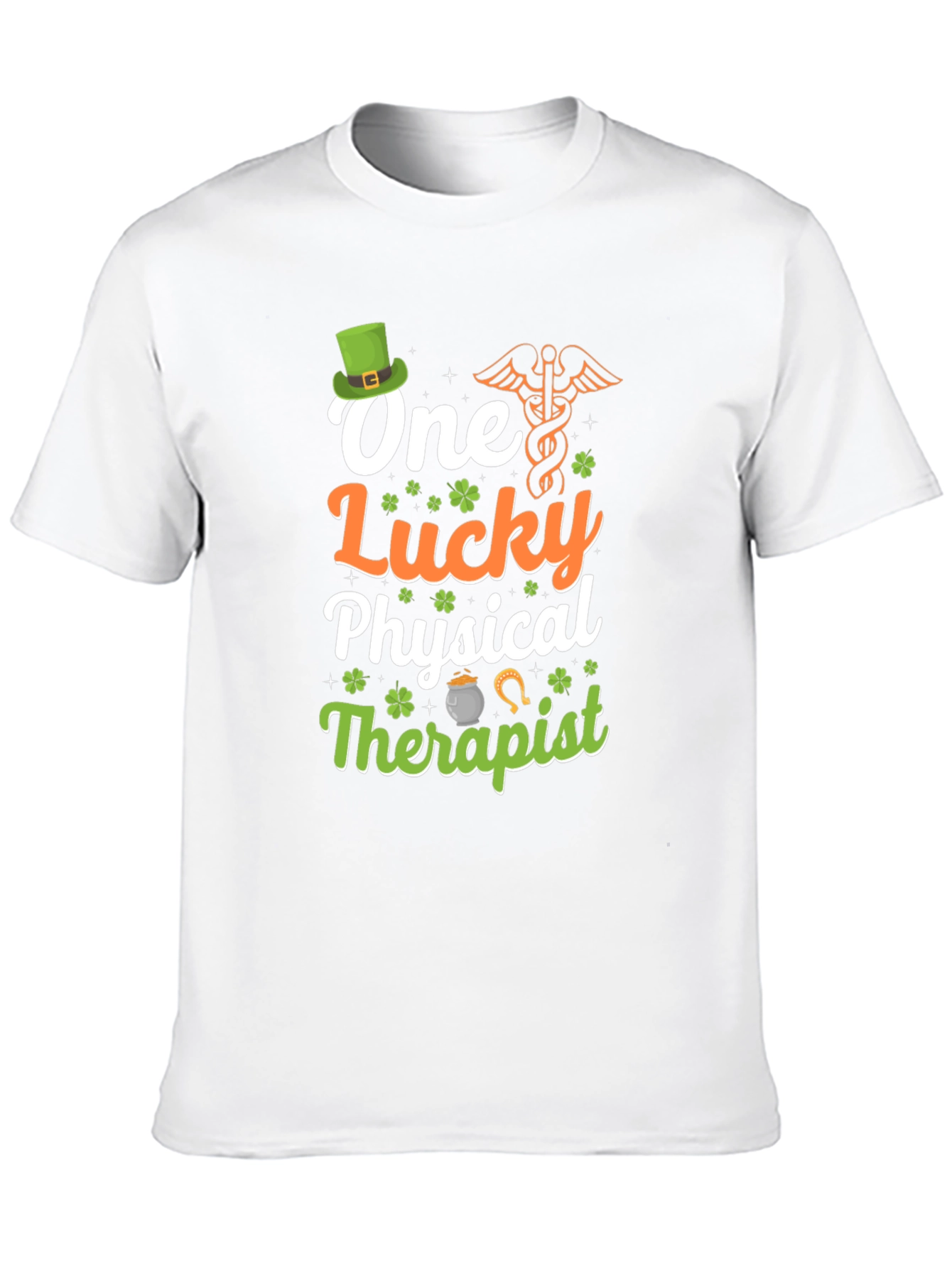 Lucky Physical Therapist St. Patricks Day T-Shirt
