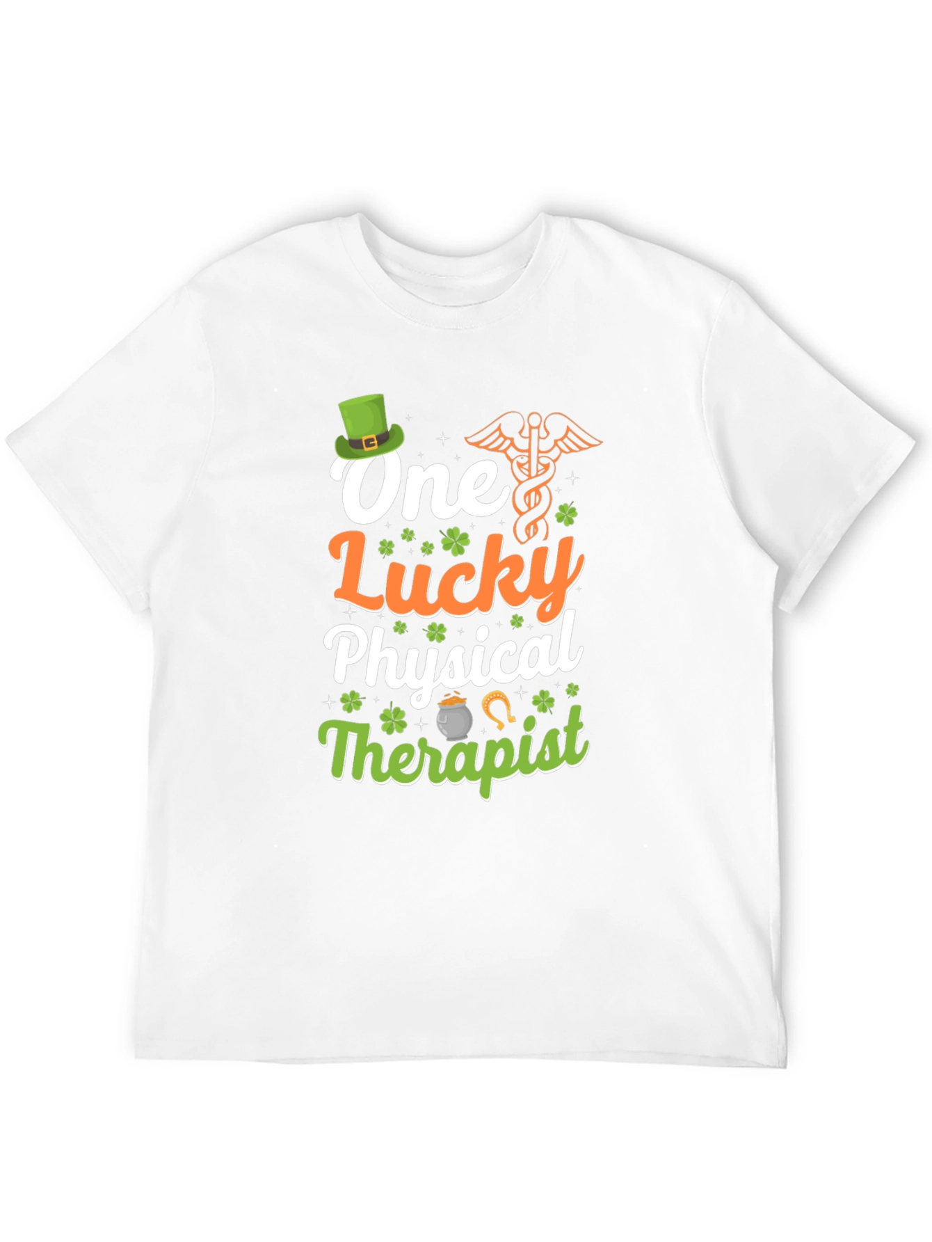 Lucky Physical Therapist St. Patricks Day T-Shirt