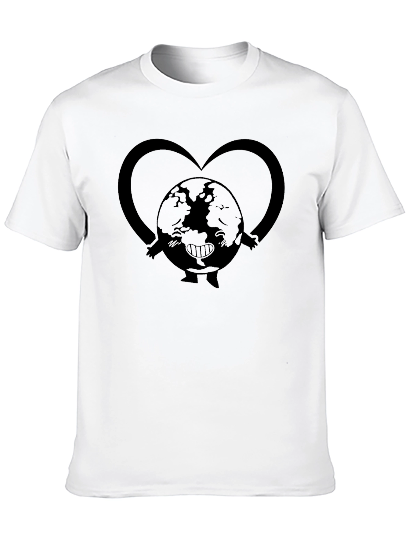 Earth Heart Graphic Tee - Love Our Planet