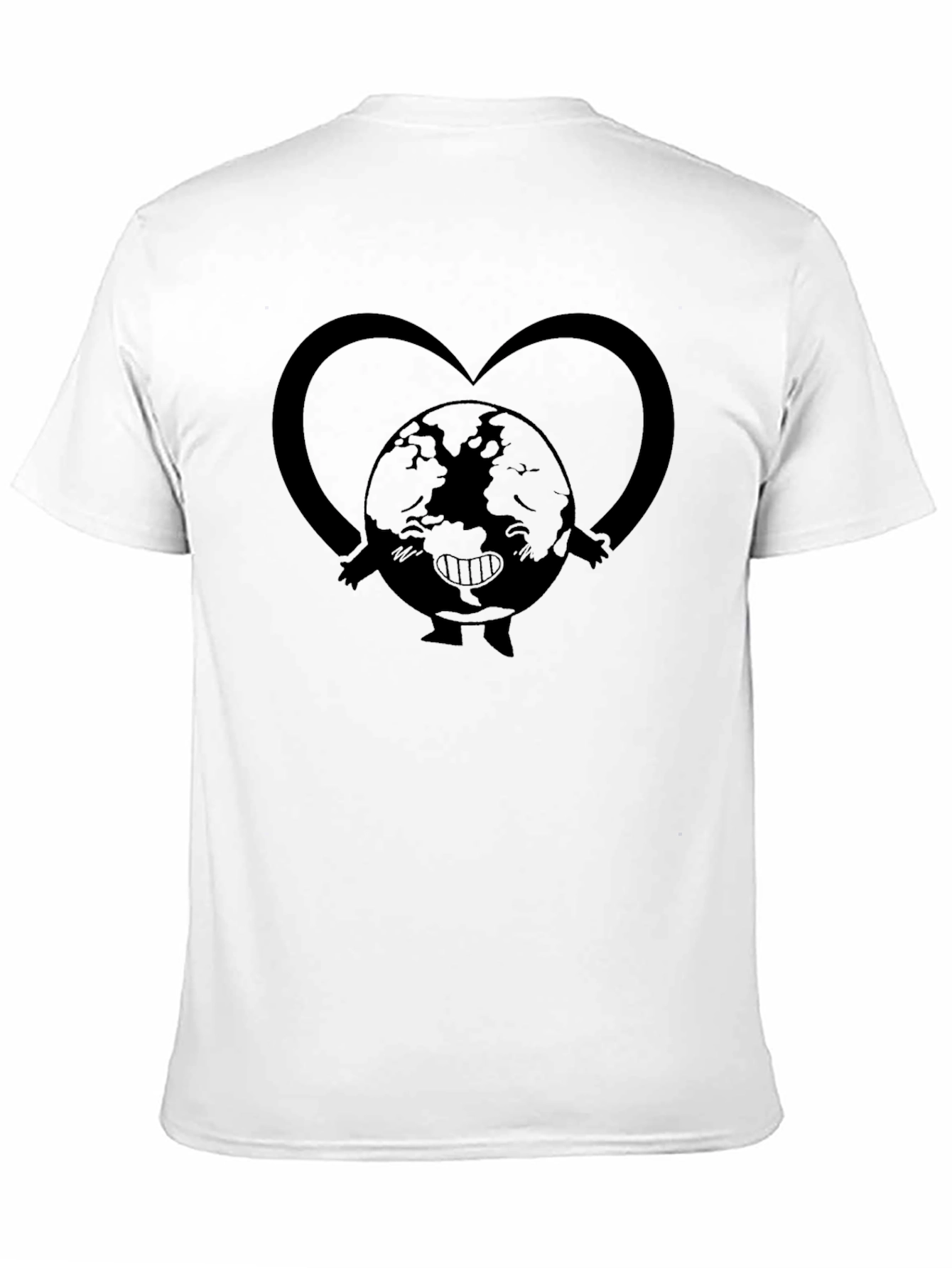 Earth Heart Graphic Tee - Love Our Planet