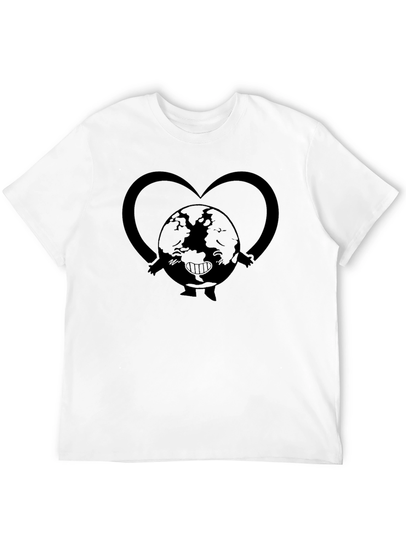 Earth Heart Graphic Tee - Love Our Planet