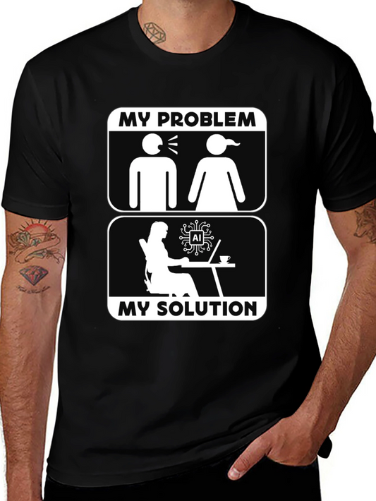 AI Solution T-Shirt - Funny Programmer Tee