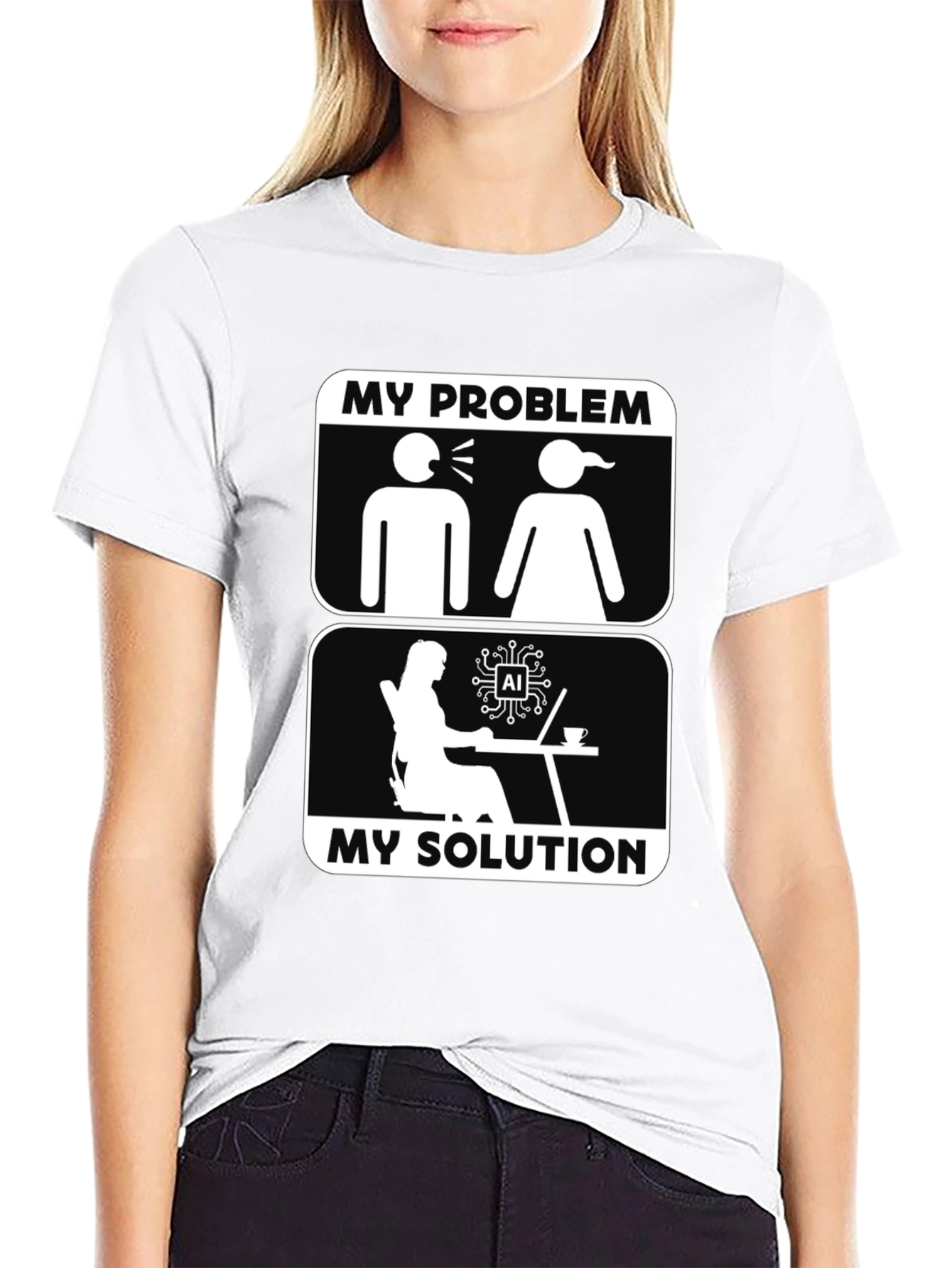 AI Solution T-Shirt - Funny Programmer Tee