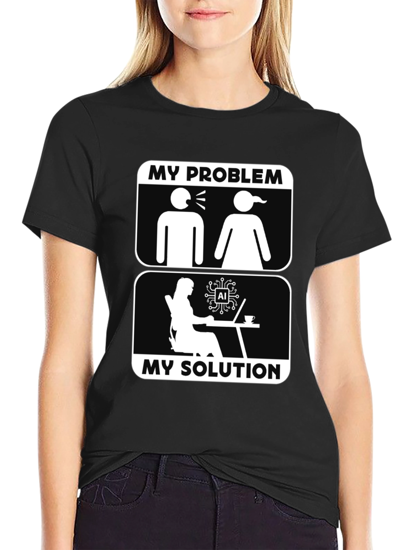 AI Solution T-Shirt - Funny Programmer Tee