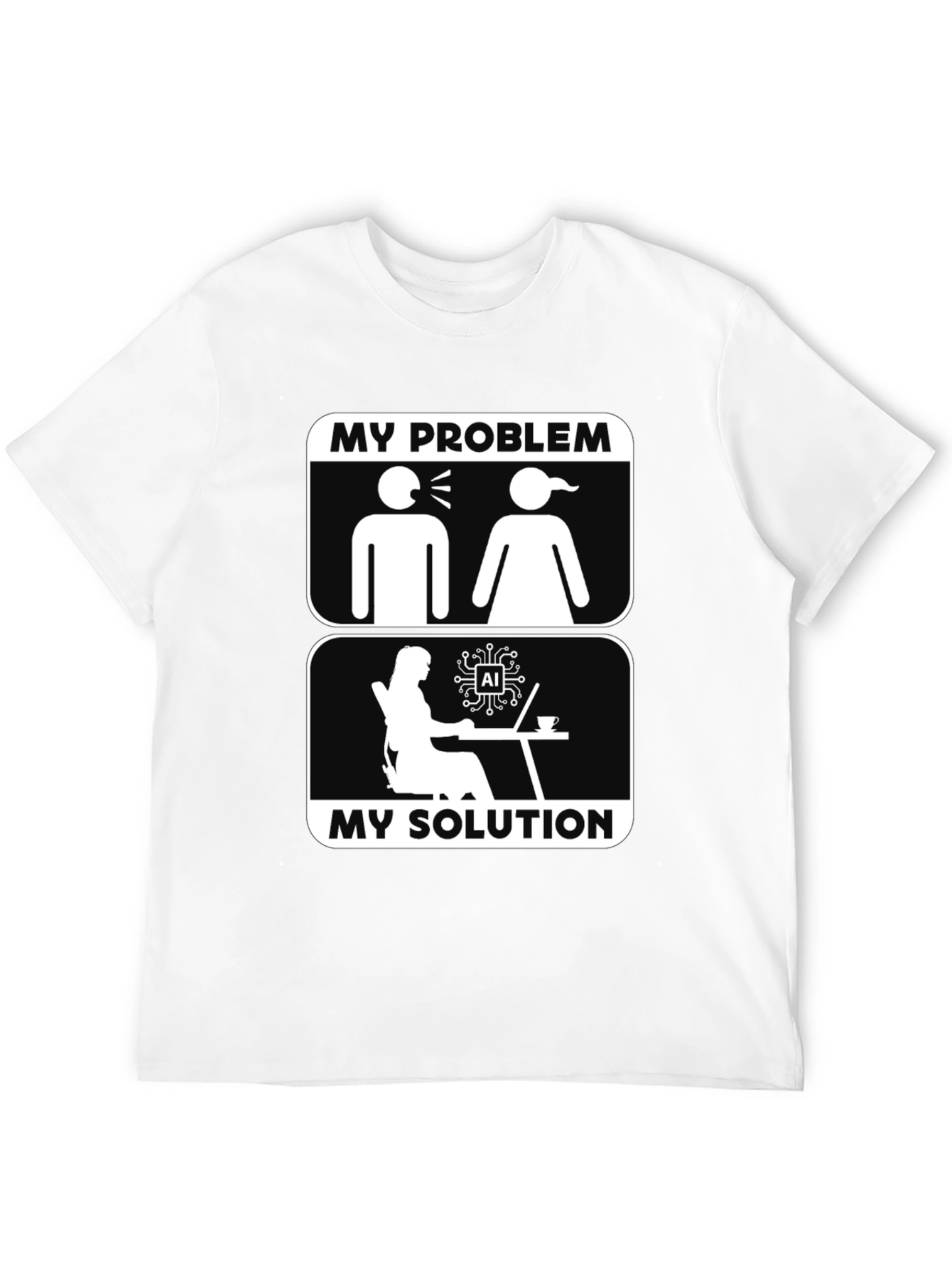 AI Solution T-Shirt - Funny Programmer Tee