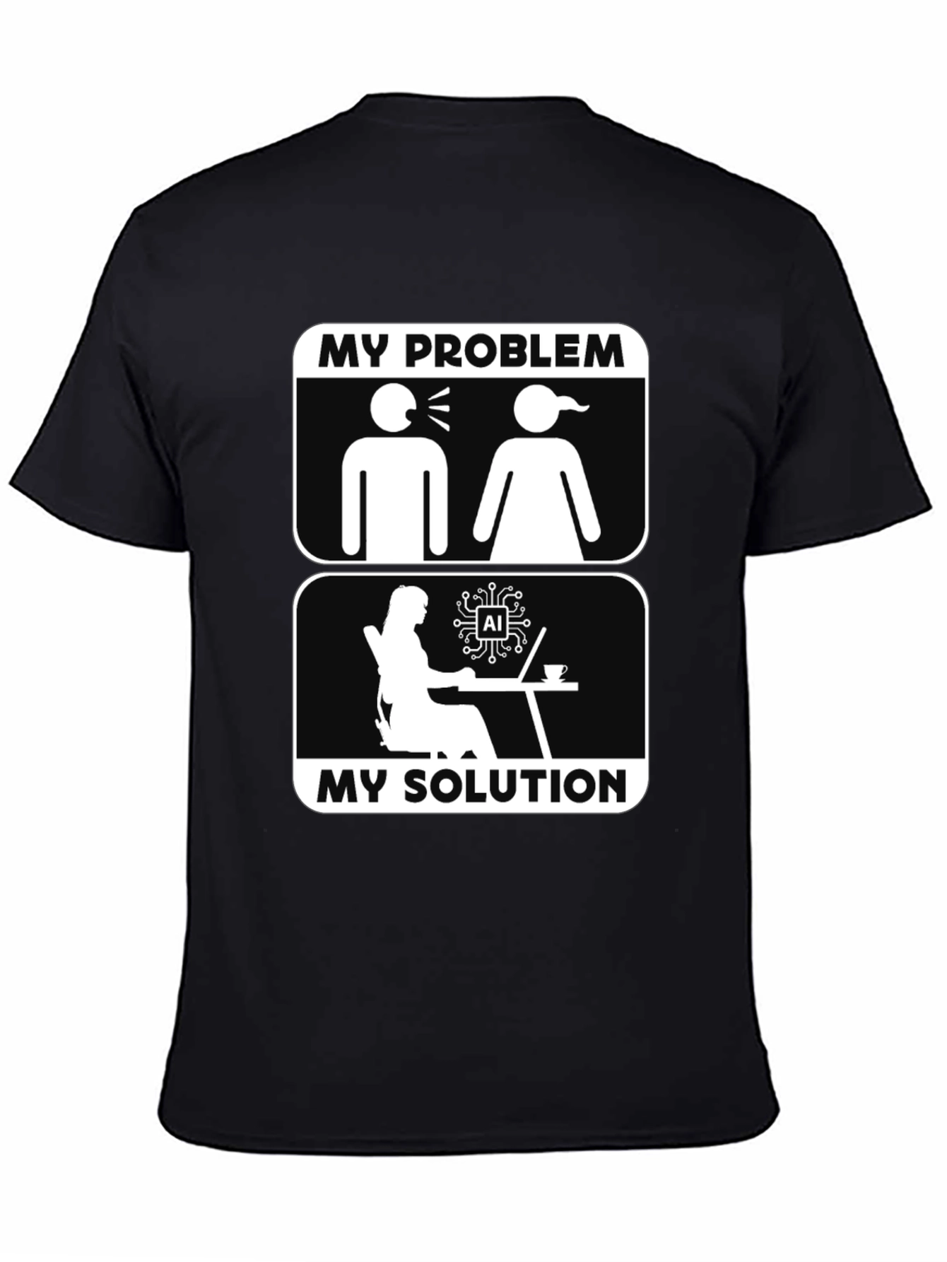 AI Solution T-Shirt - Funny Programmer Tee