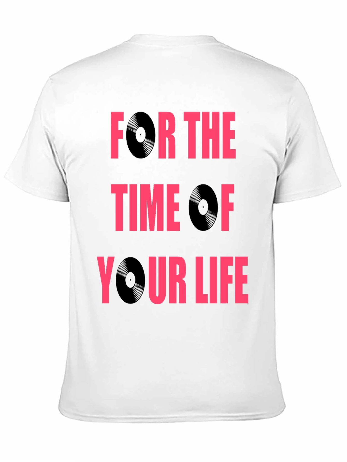 Retro Vinyl Record Graphic T-Shirt