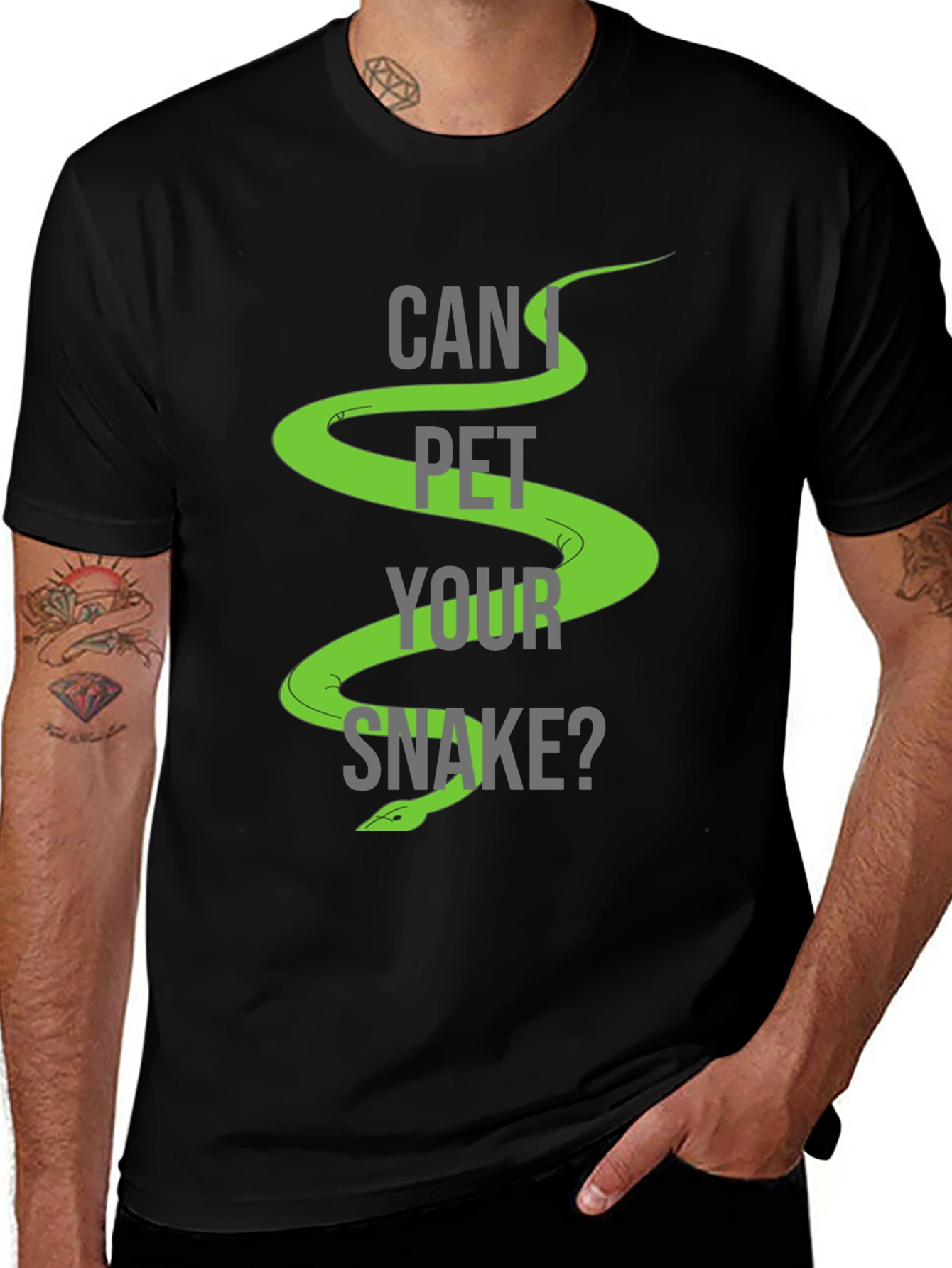 Can I Pet Your Snake? Graphic T-Shirt