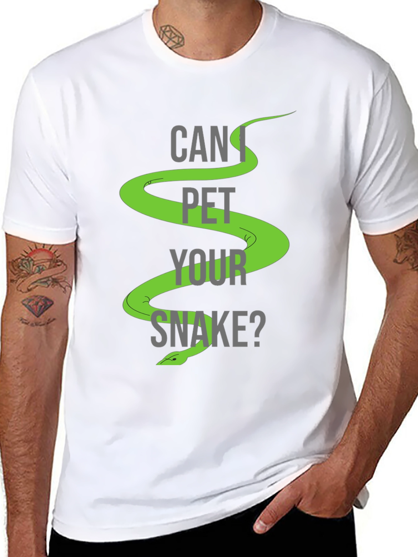 Can I Pet Your Snake? Graphic T-Shirt