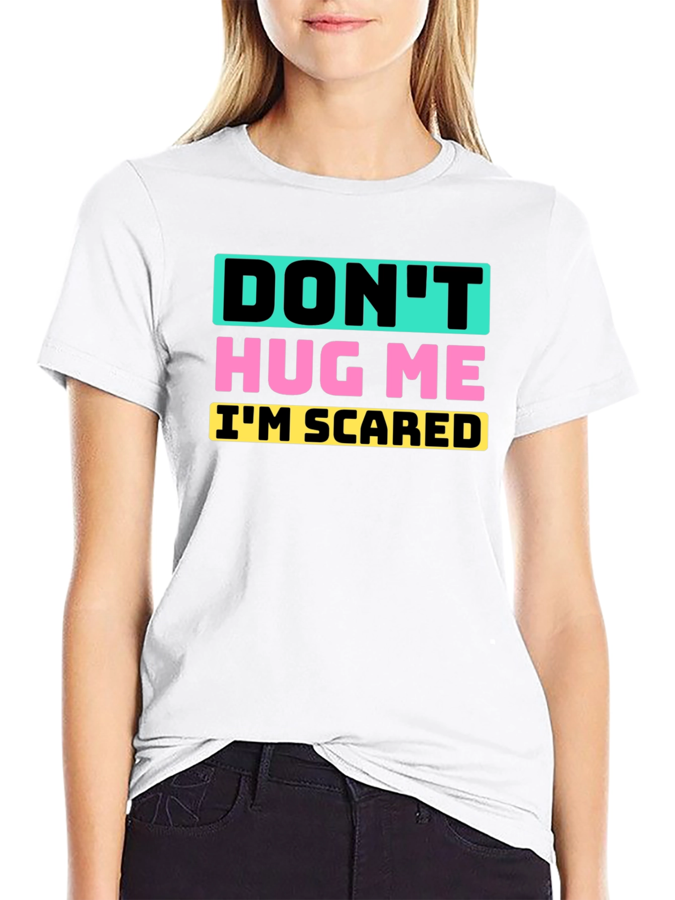 Dont Hug Me Im Scared Graphic Tee