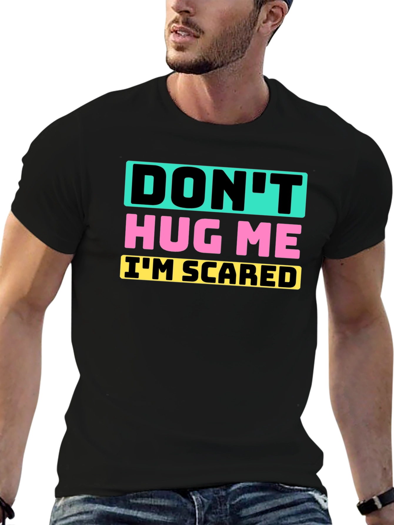 Dont Hug Me Im Scared Graphic Tee