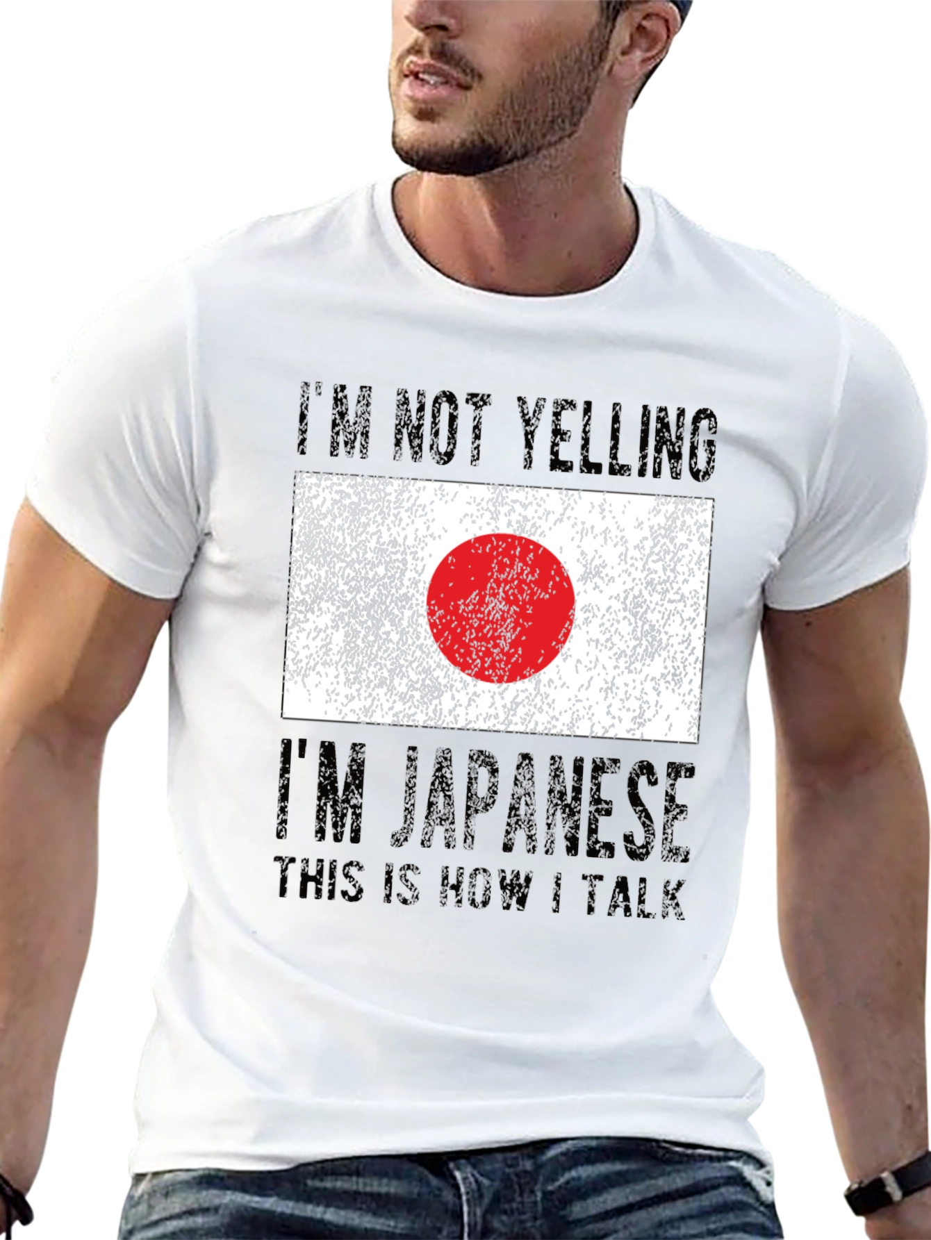 Im Not Yelling Im Japanese T-Shirt
