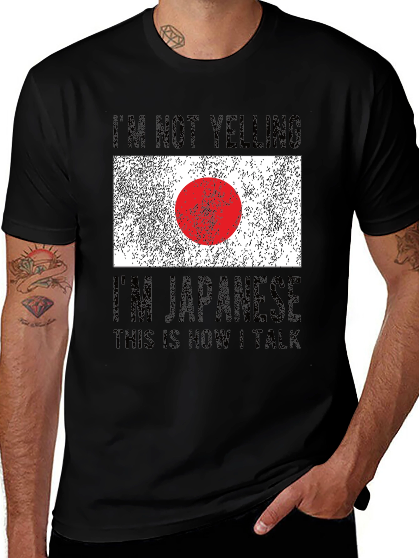 Im Not Yelling Im Japanese T-Shirt