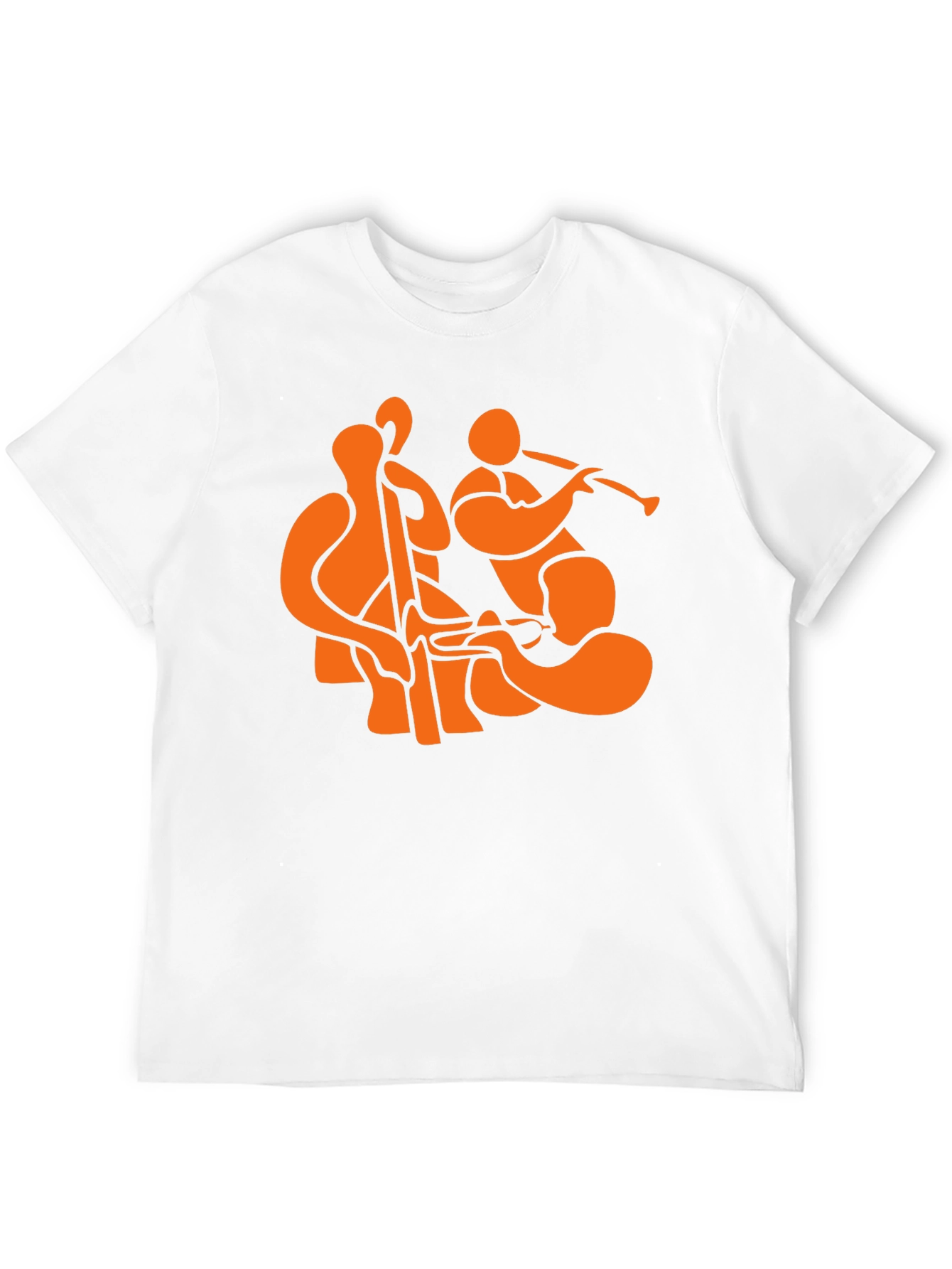 Jazz Trio Black T-Shirt - Musical Graphic Tee