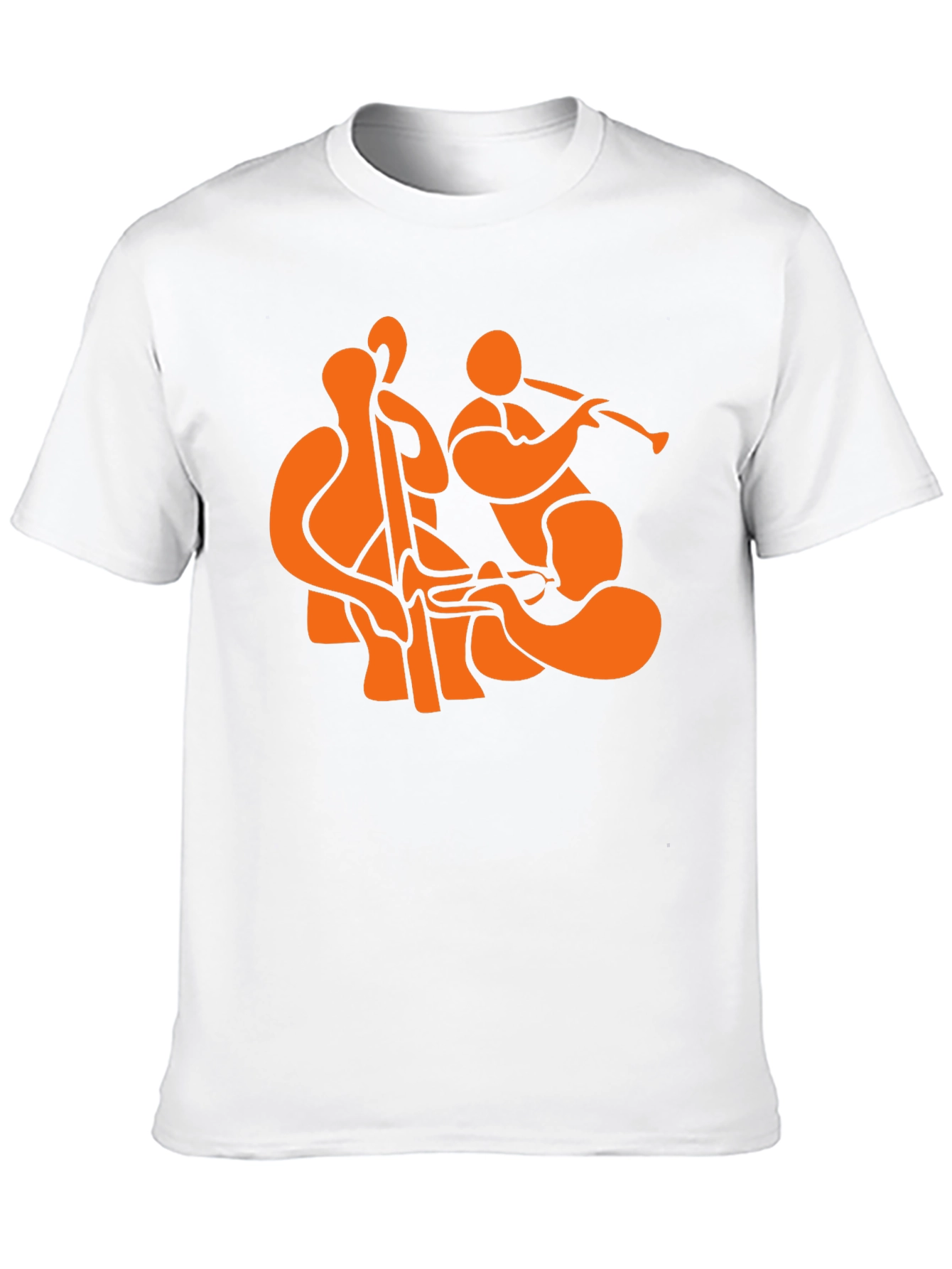 Jazz Trio Black T-Shirt - Musical Graphic Tee