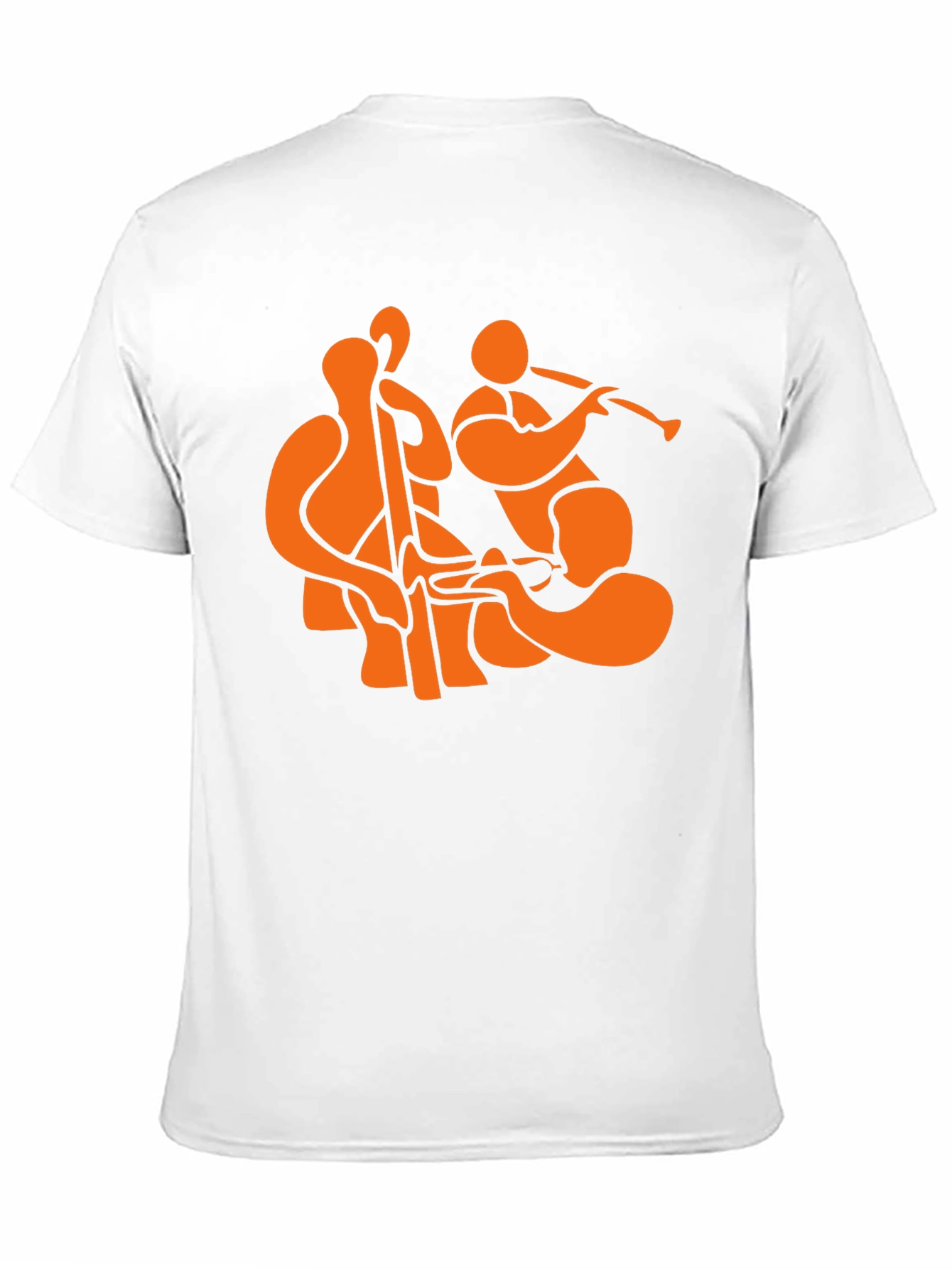 Jazz Trio Black T-Shirt - Musical Graphic Tee