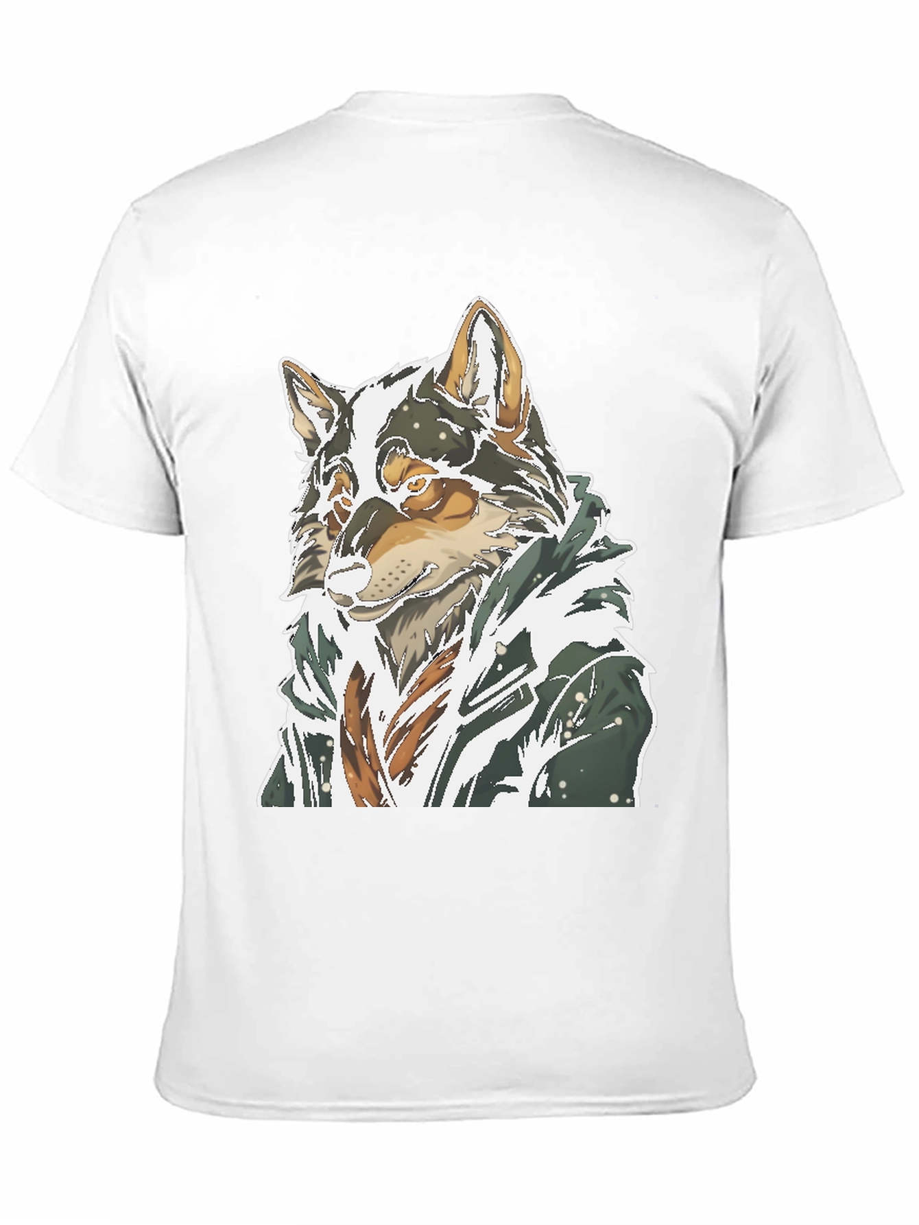 Wolf Graphic Tee - Stylish Unisex Cotton T-Shirt