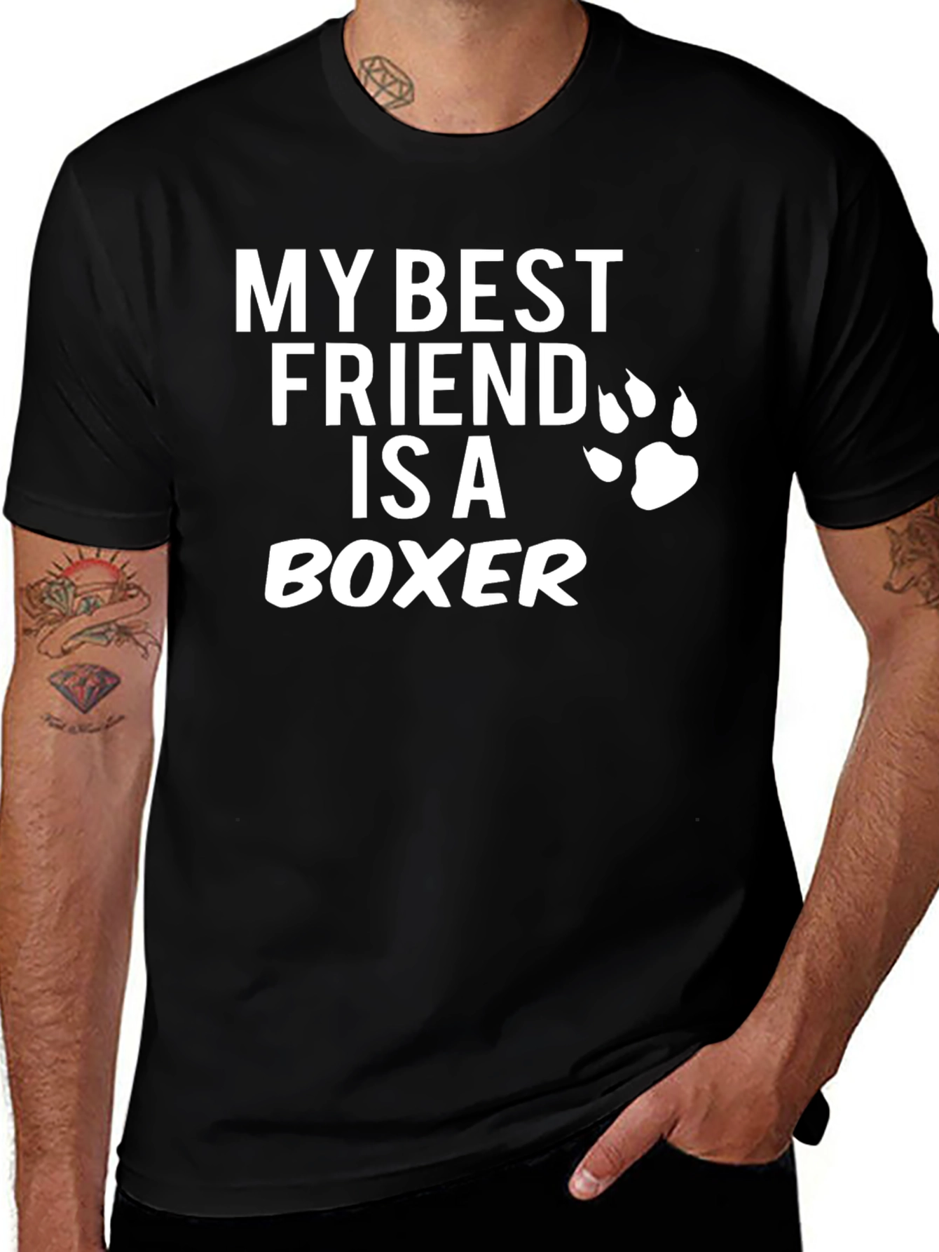 My Best Friend Is A Boxer T-Shirt