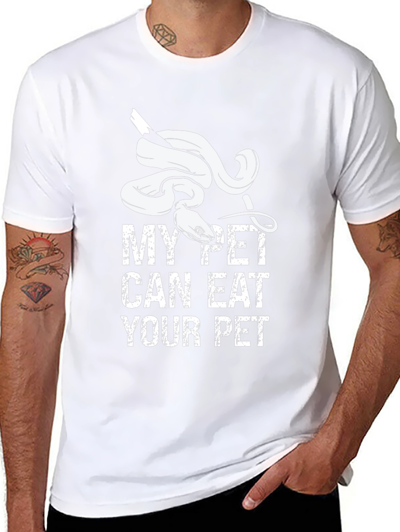 My Pet Can Eat Your Pet Snake T-Shirt