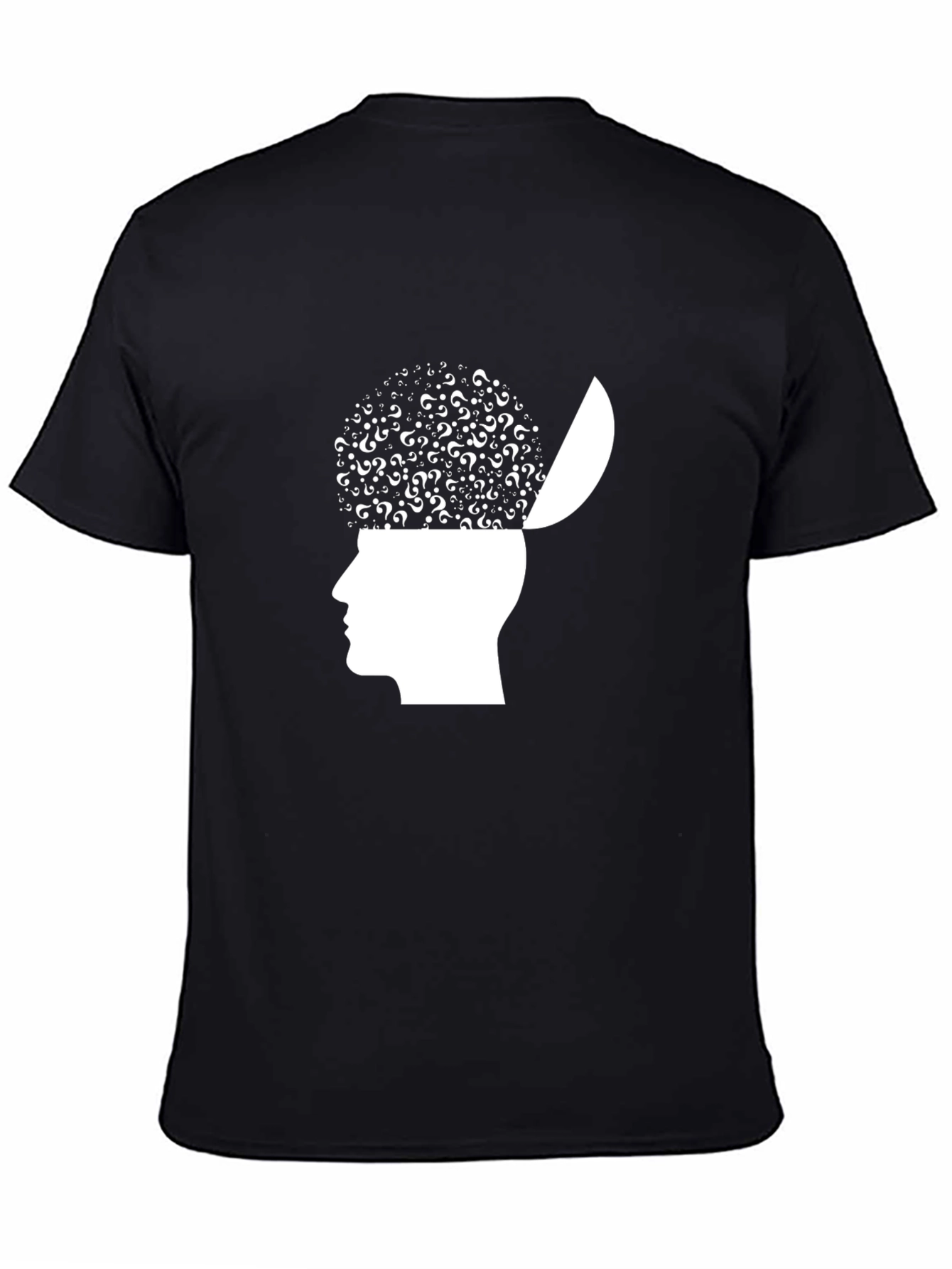 Question Mind T-Shirt - Open Head Design
