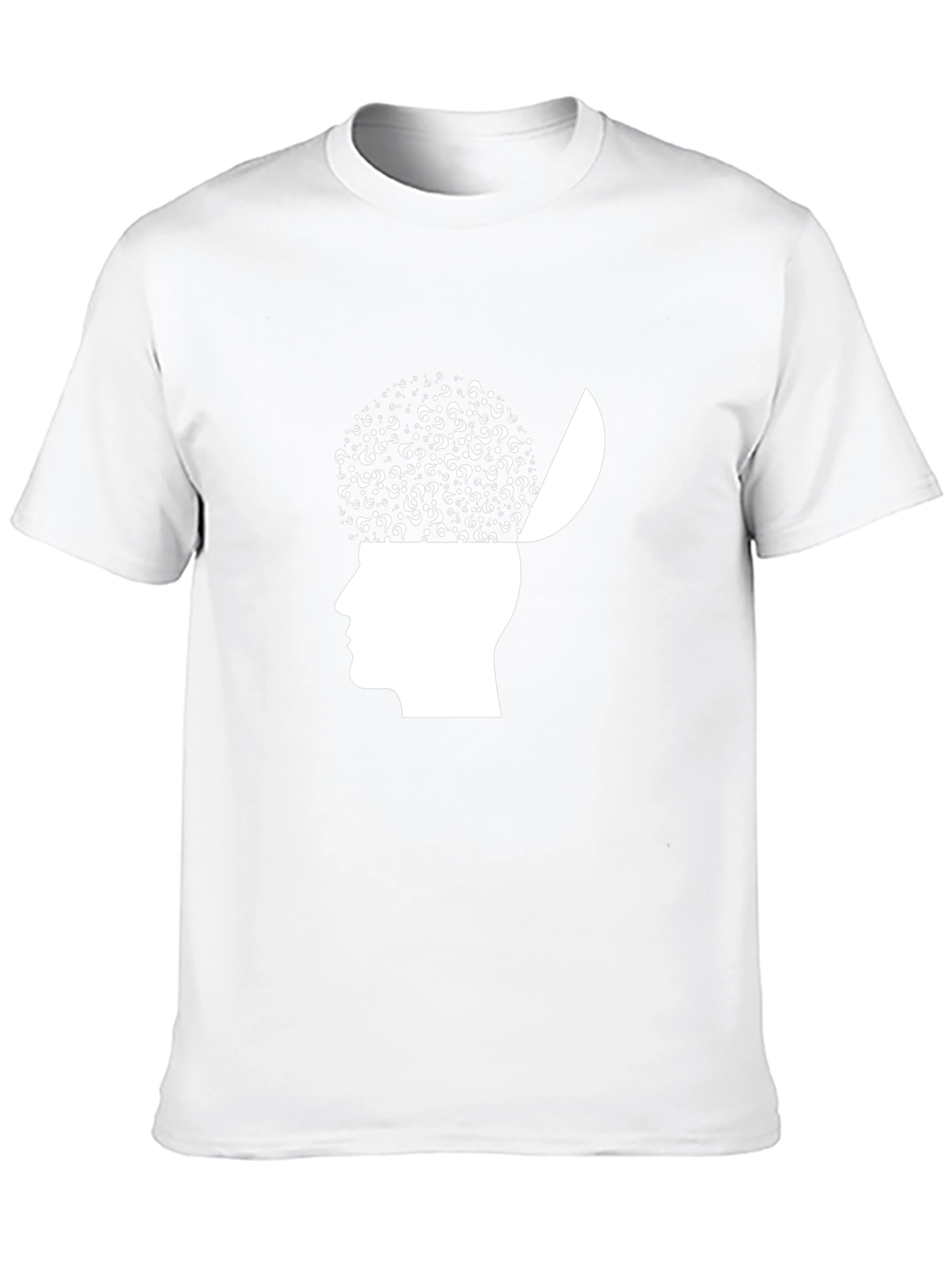 Question Mind T-Shirt - Open Head Design