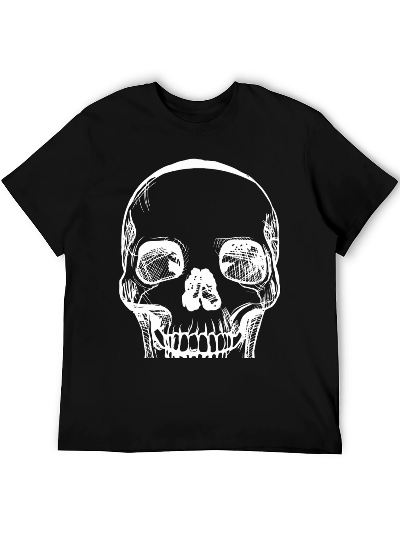 Skull Graphic Black T-Shirt