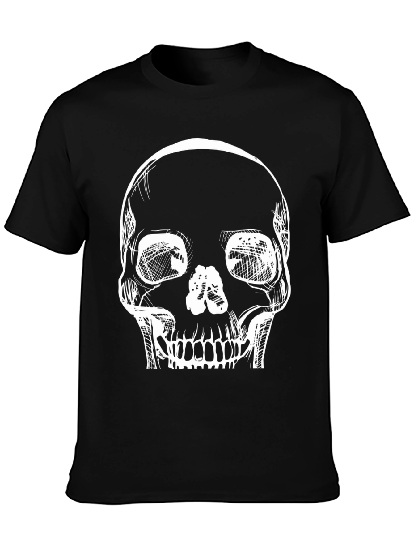Skull Graphic Black T-Shirt
