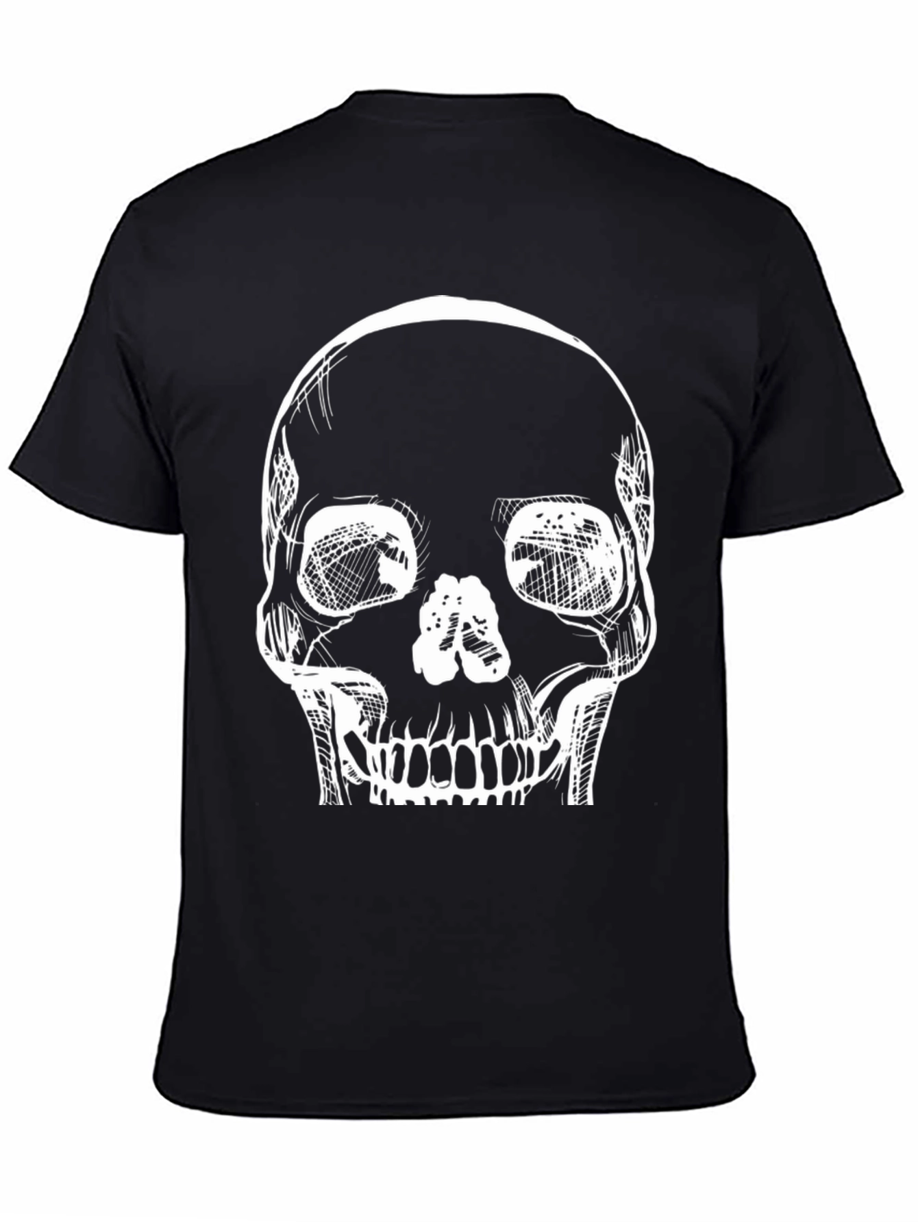 Skull Graphic Black T-Shirt