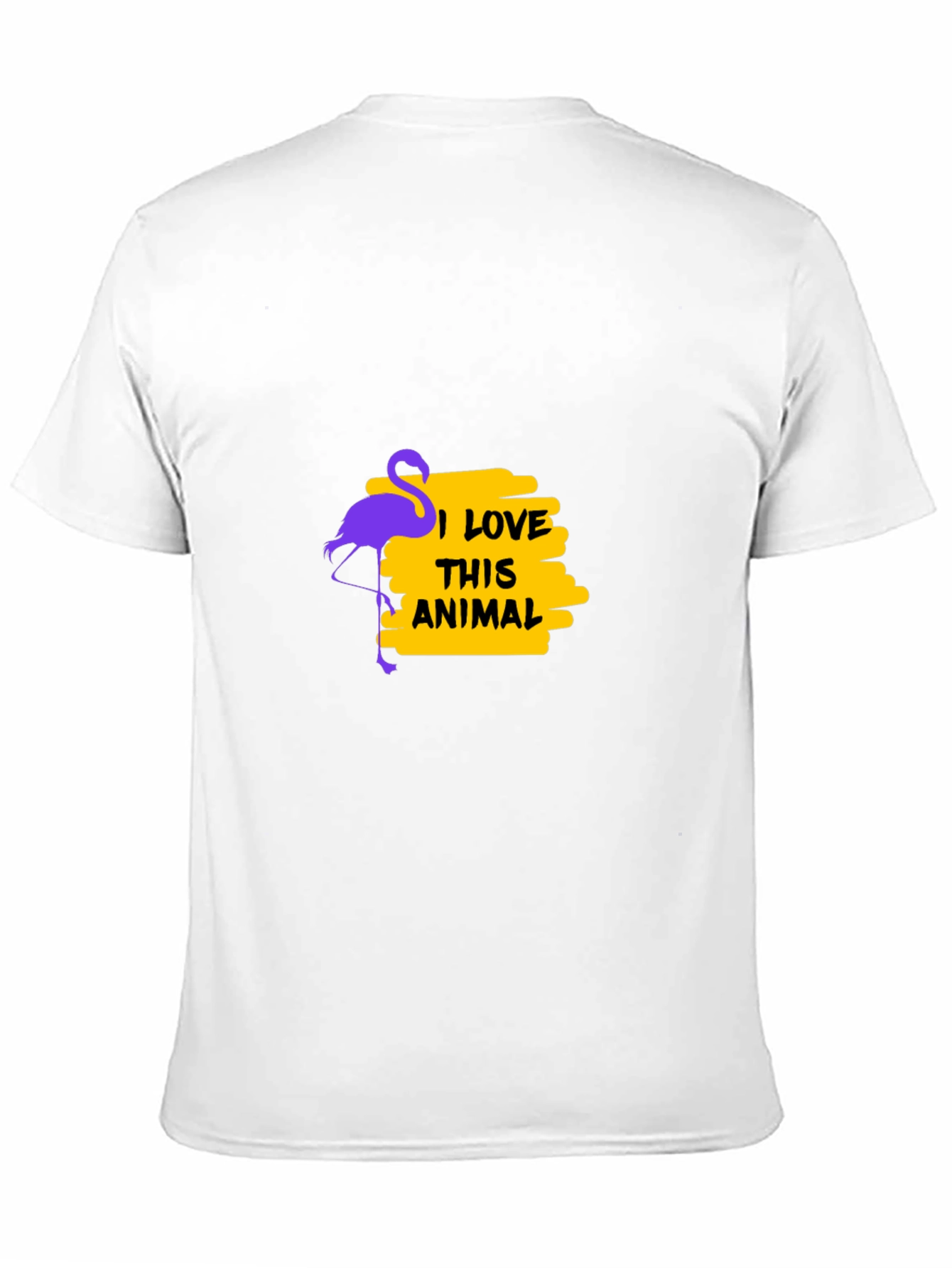Flamingo Lover Black T-Shirt
