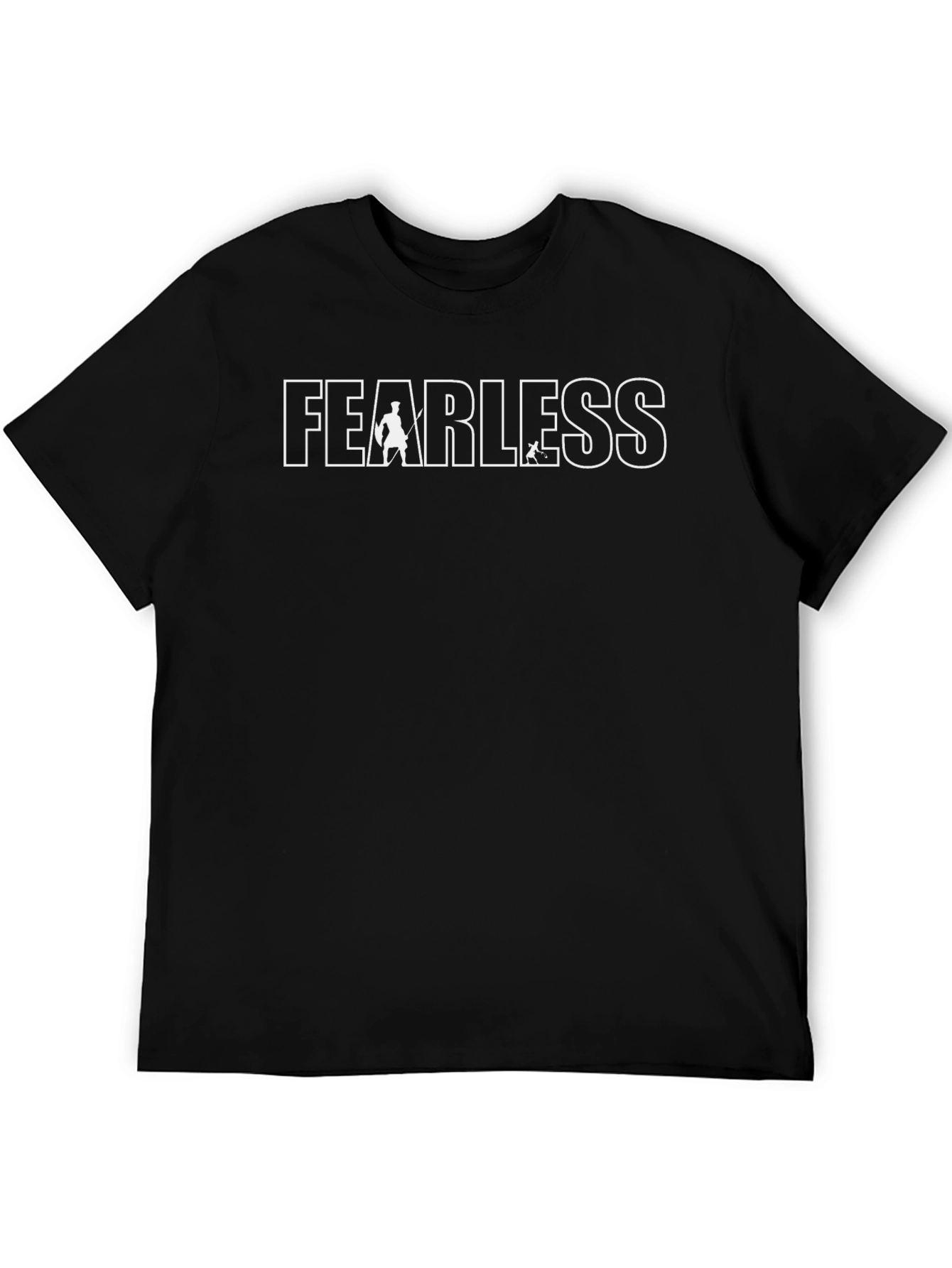 Fearless Graphic T-Shirt - Crew Neck Short Sleeve