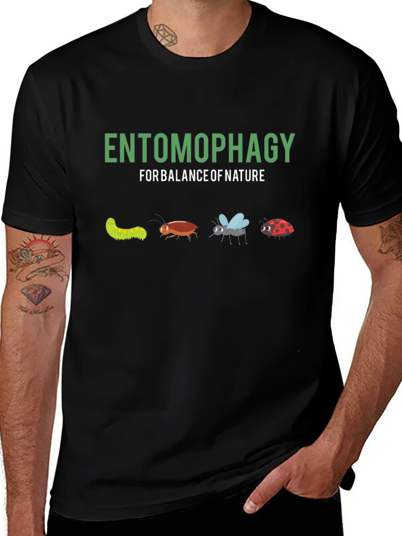 Entomophagy T-Shirt - Balance of Nature