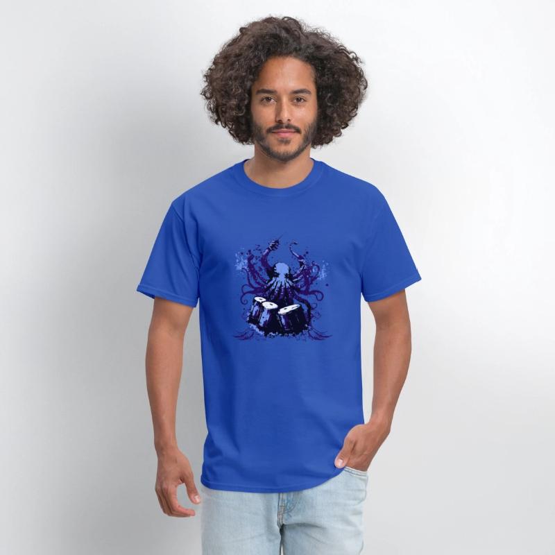 Octopus Drum Conductor – Musical Sea Monster Art