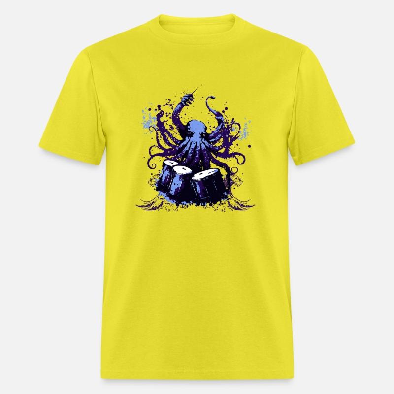 Octopus Drum Conductor – Musical Sea Monster Art