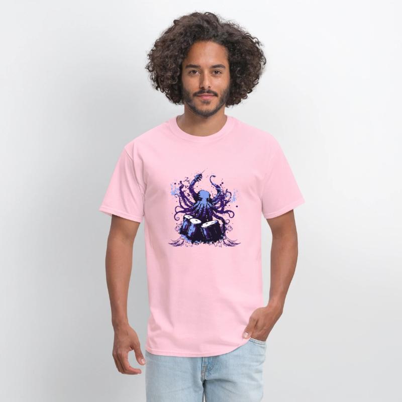 Octopus Drum Conductor – Musical Sea Monster Art