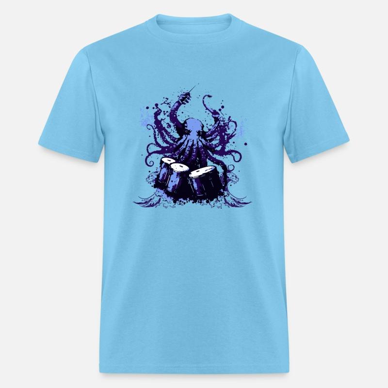 Octopus Drum Conductor – Musical Sea Monster Art