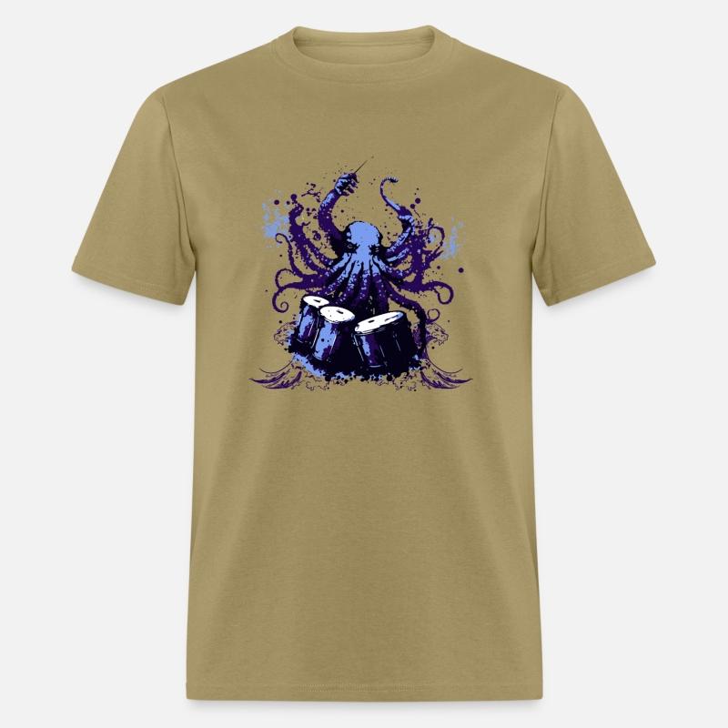 Octopus Drum Conductor – Musical Sea Monster Art