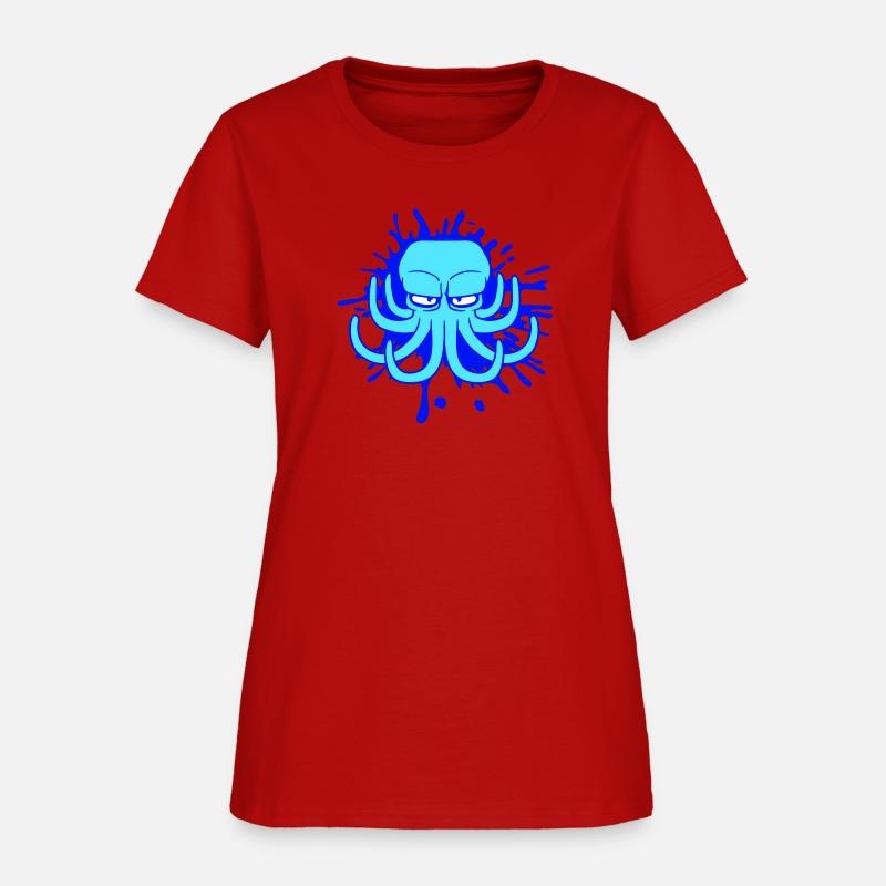 Octopus ink stain drop graffiti spray evil bad fun