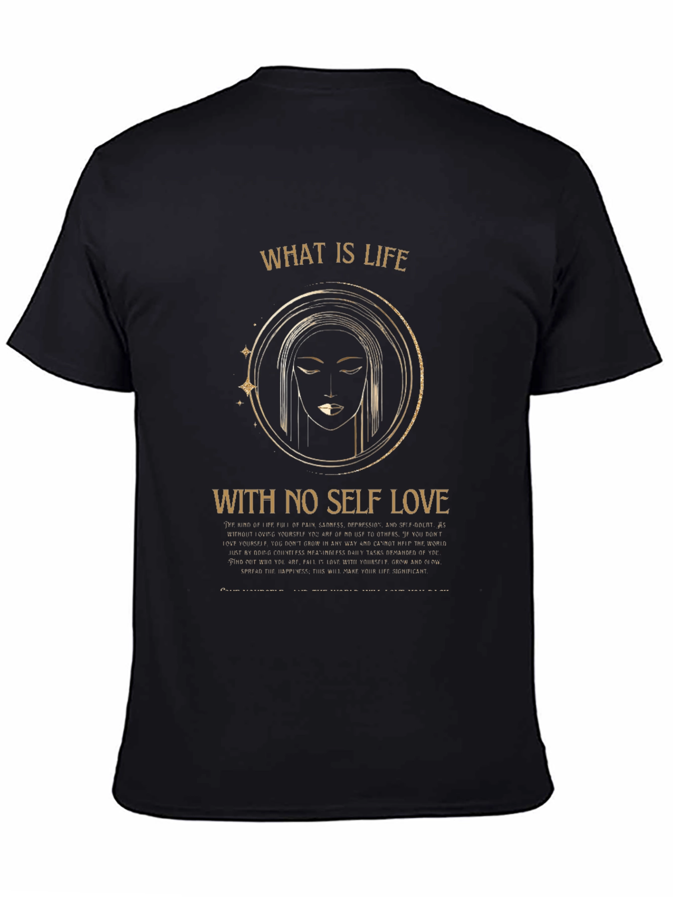 Inspirational Self Love Graphic T-Shirt