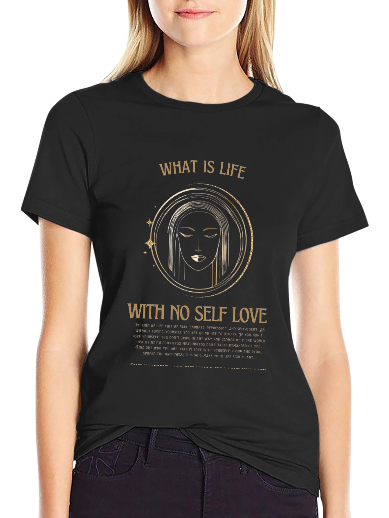 Inspirational Self Love Graphic T-Shirt
