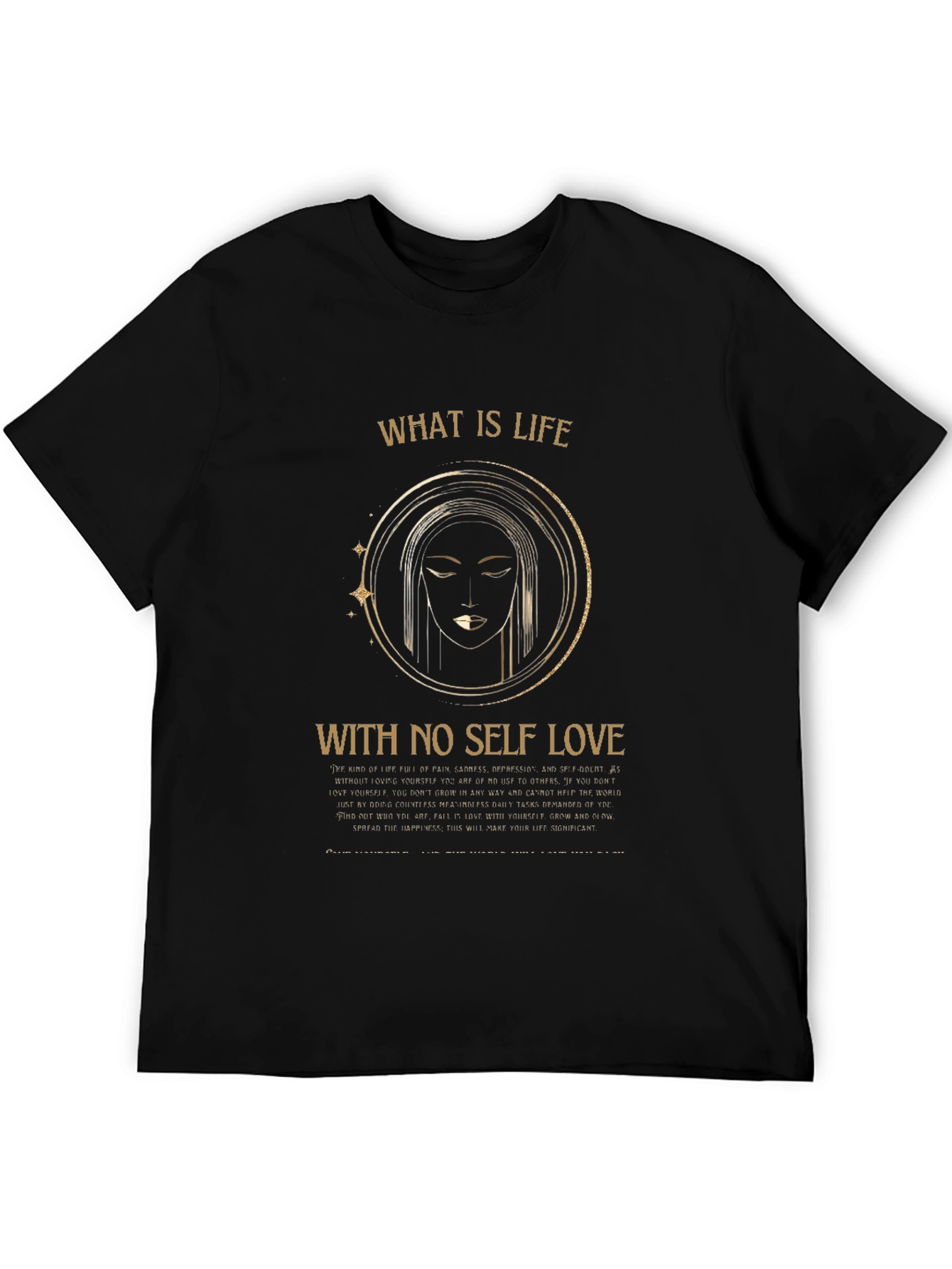Inspirational Self Love Graphic T-Shirt
