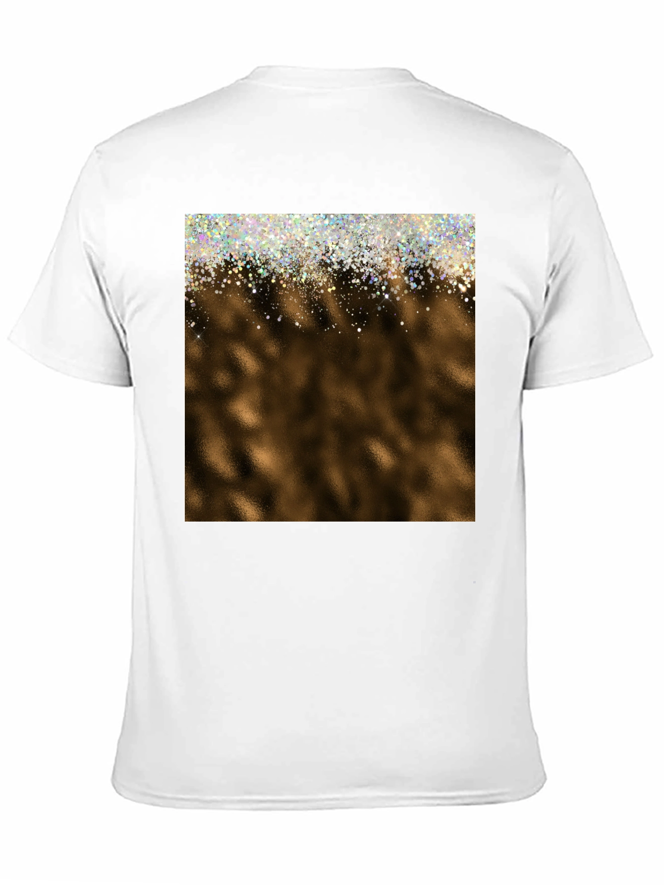 Glitter Drip Graphic Tee - Unisex Black T-Shirt