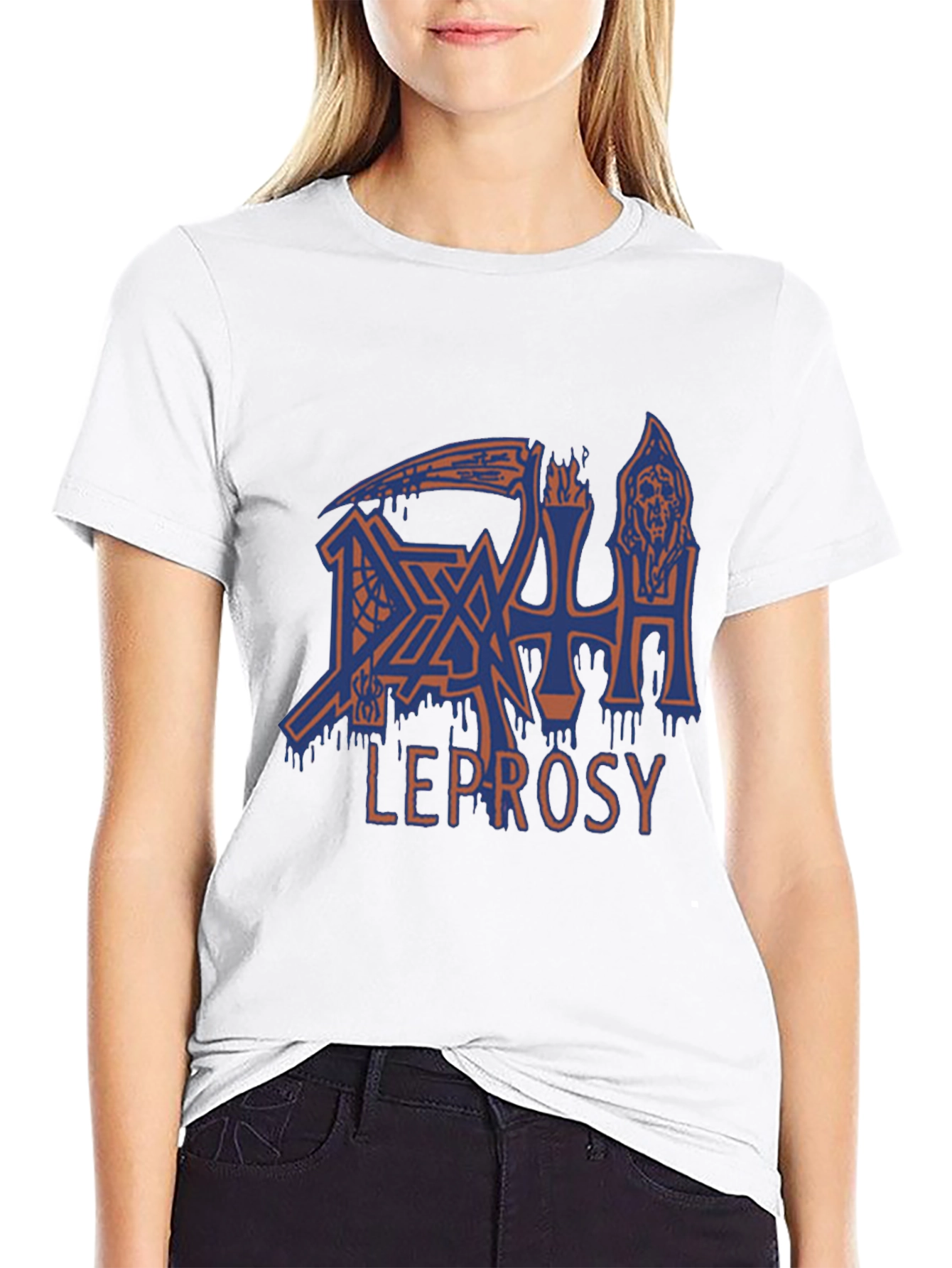 Death Leprosy Band T-Shirt - Classic Album Art