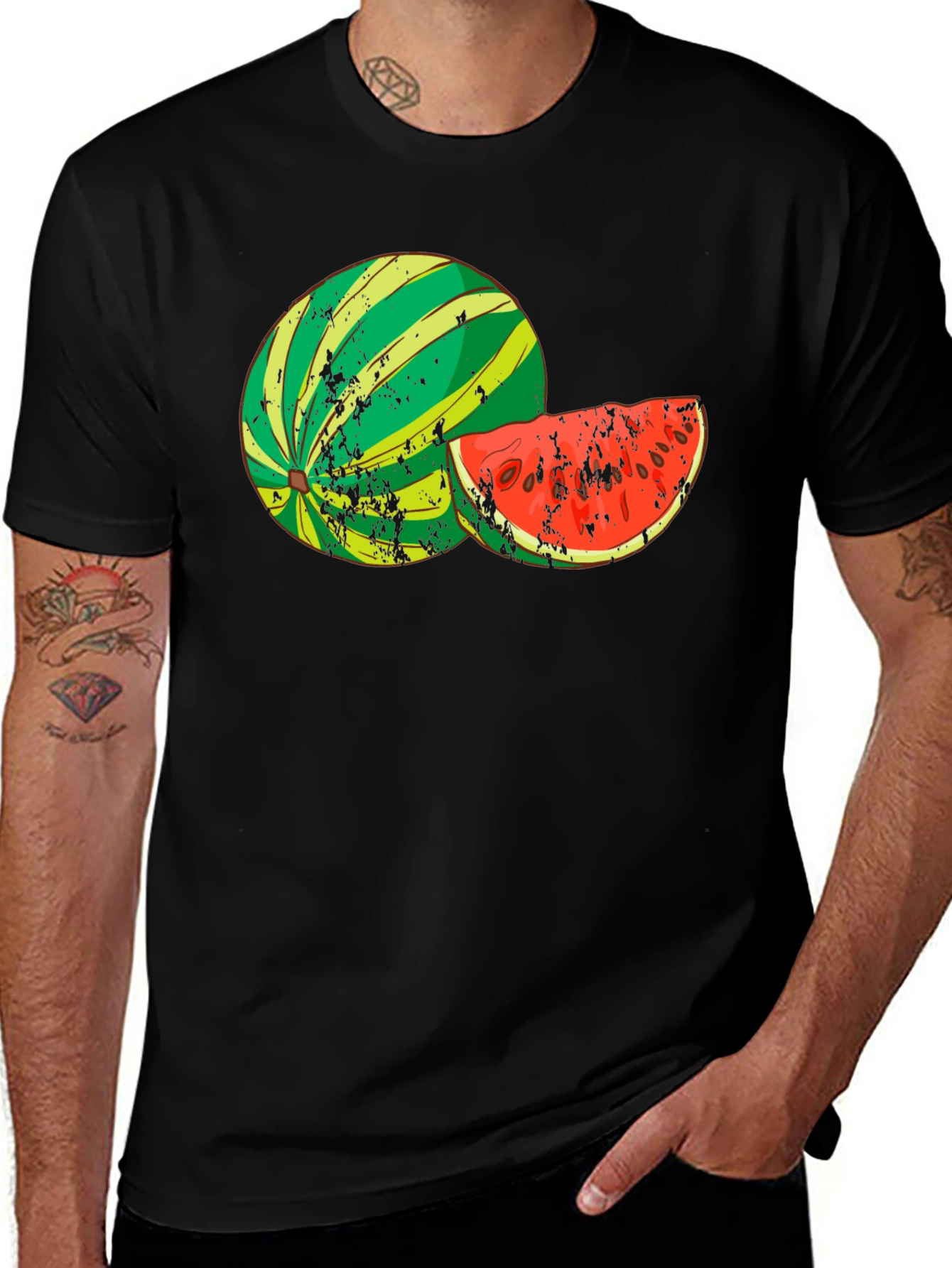 Watermelon Graphic T-Shirt
