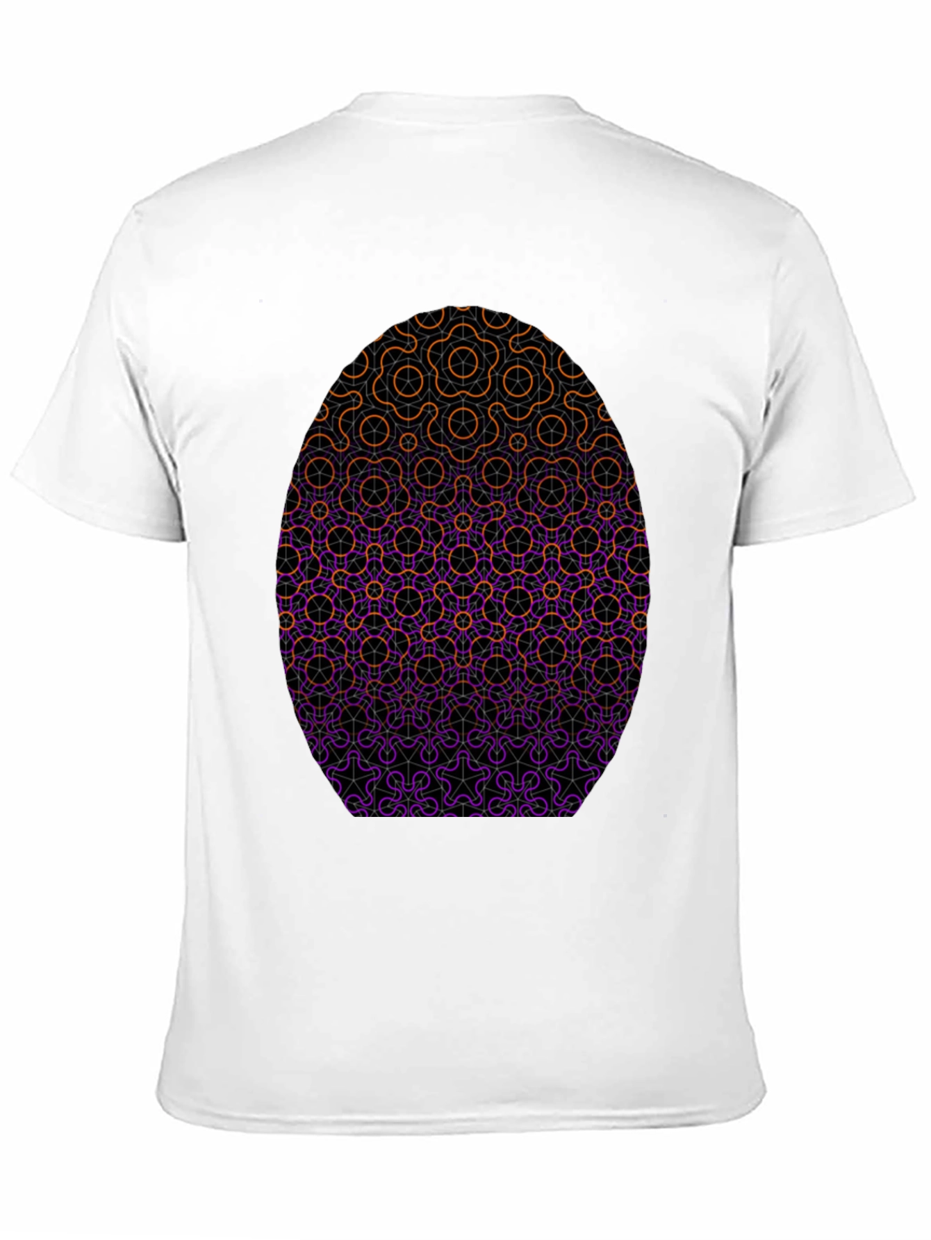 Geometric Egg Graphic Tee - Stylish Casual Wear