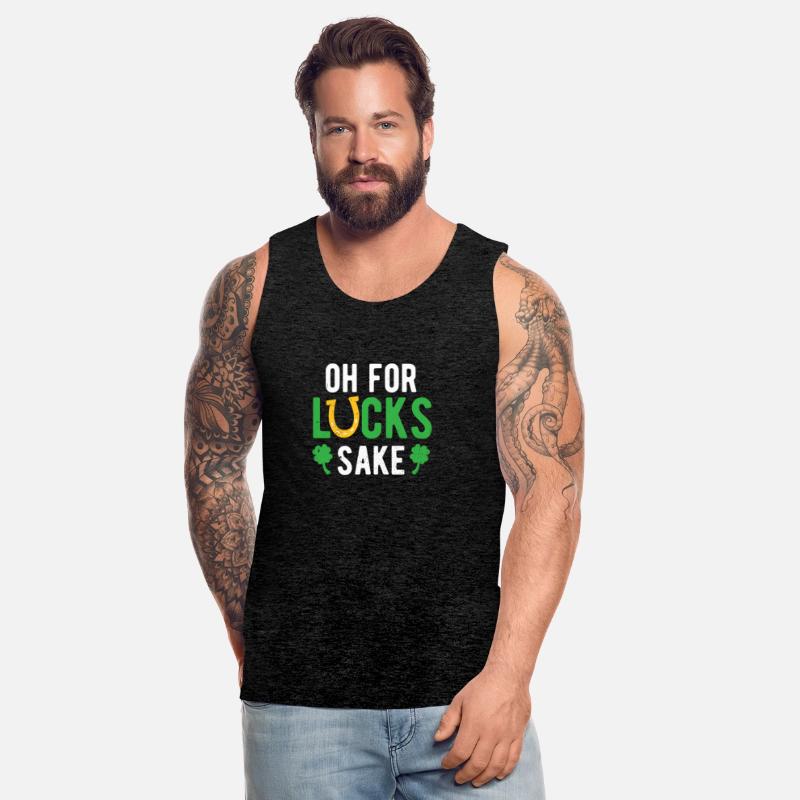 Oh For Lucks Sake Horseshoe Shamrock