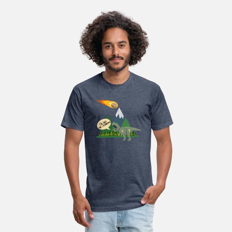 Oh Shit. The Economy – Funny T-Rex Design