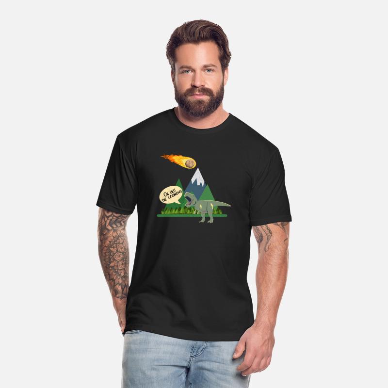 Oh Shit. The Economy – Funny T-Rex Design