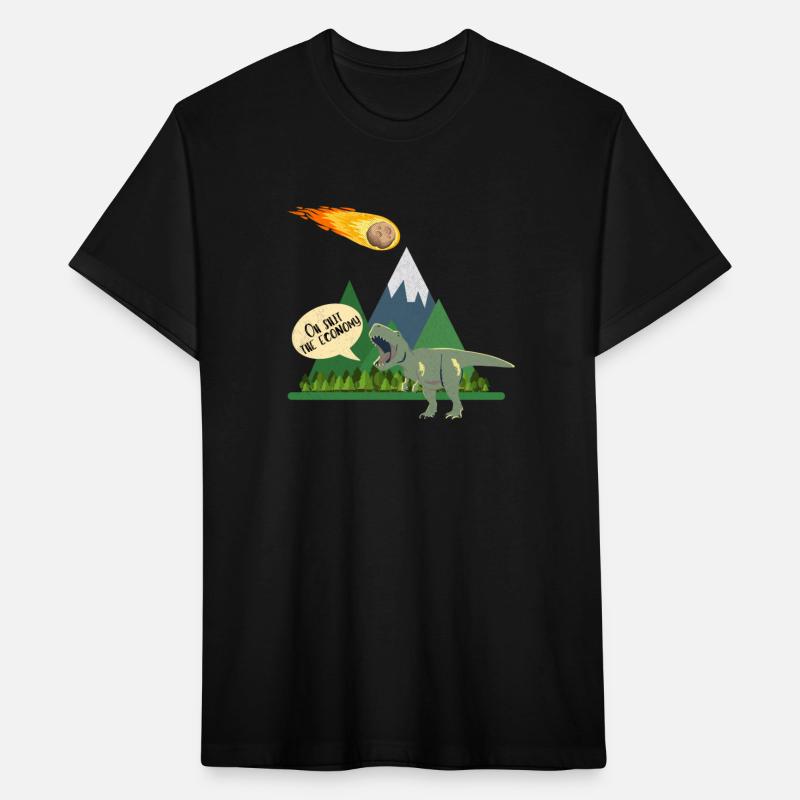 Oh Shit. The Economy – Funny T-Rex Design