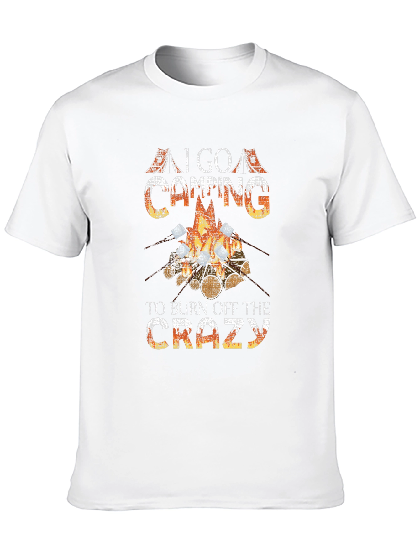Camping Lover T-Shirt: Burn Off The Crazy